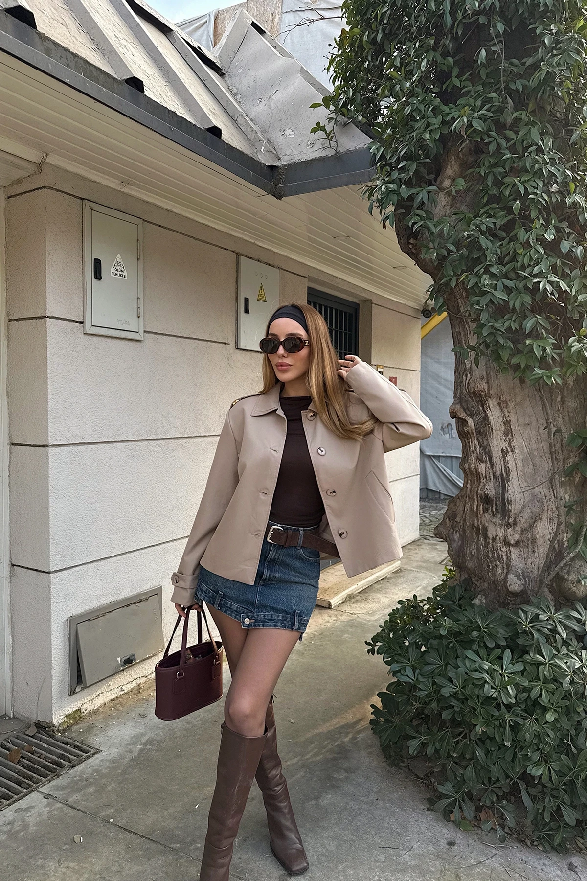 Picture of Stone Button Detail Jacket