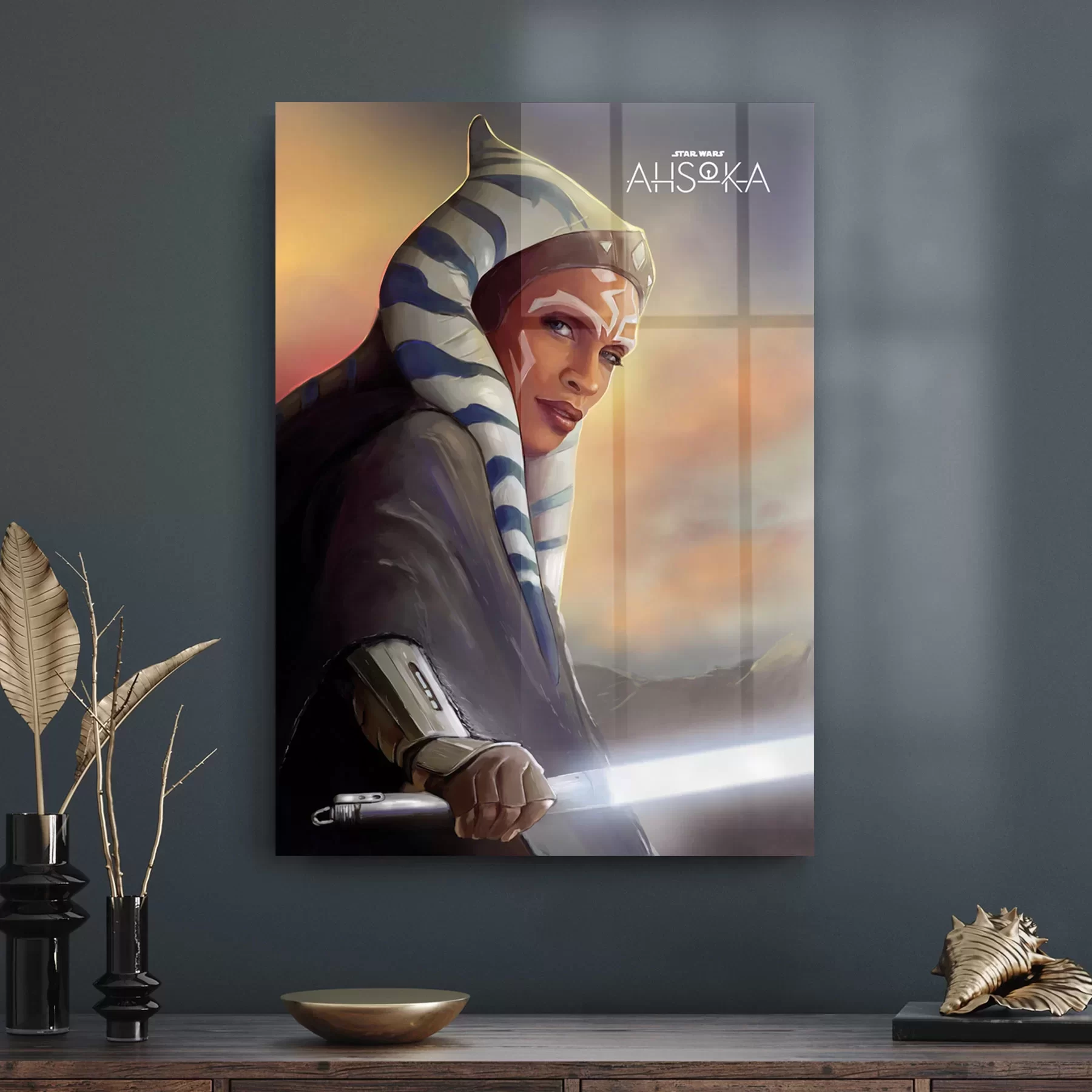 Picture of Decovetro Cam Tablo Star Wars Ahsoka 30x40 cm