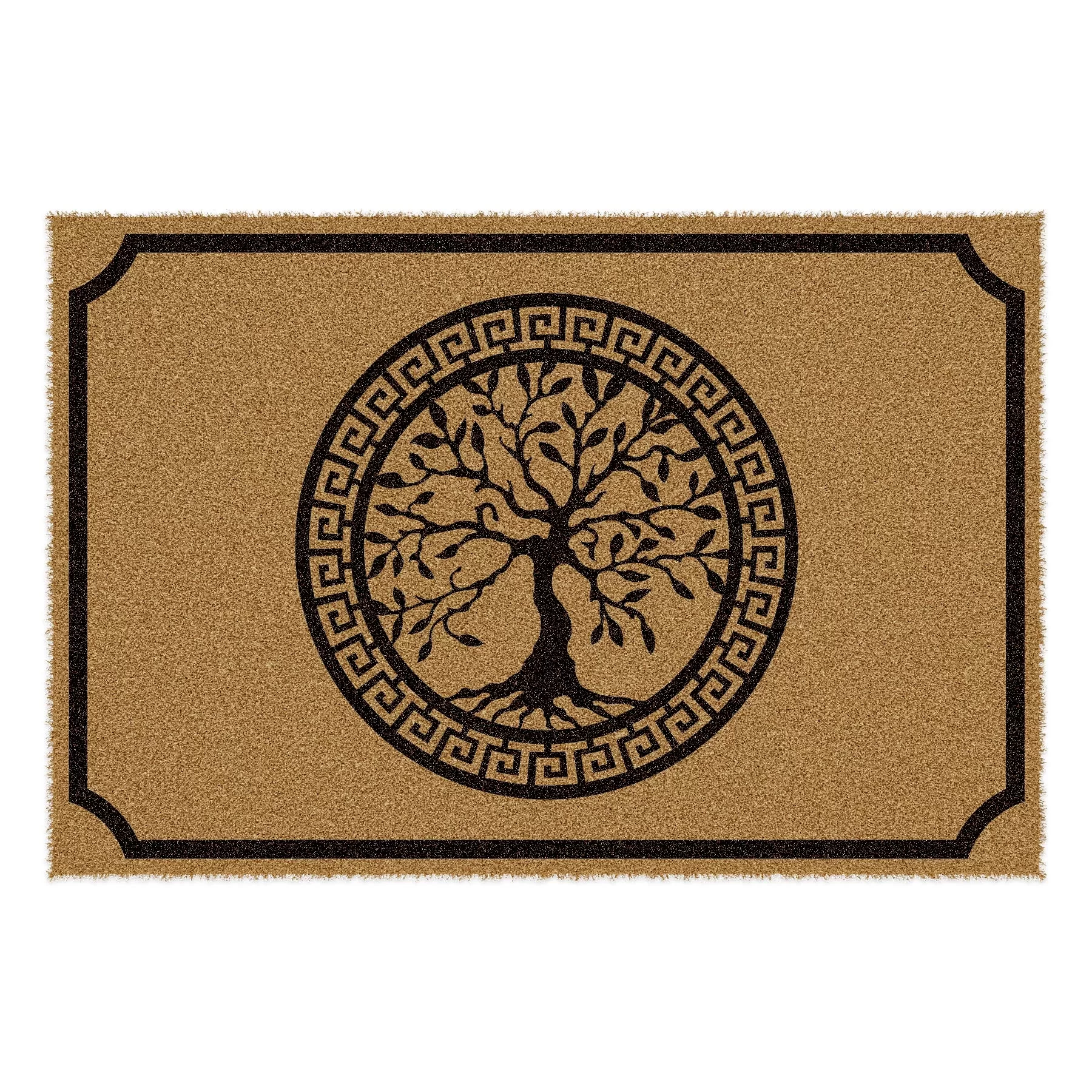 Picture of Decovetro Paspas Hayat Ağacı Desenli Kapı Önü Paspası40 x 60 Cm