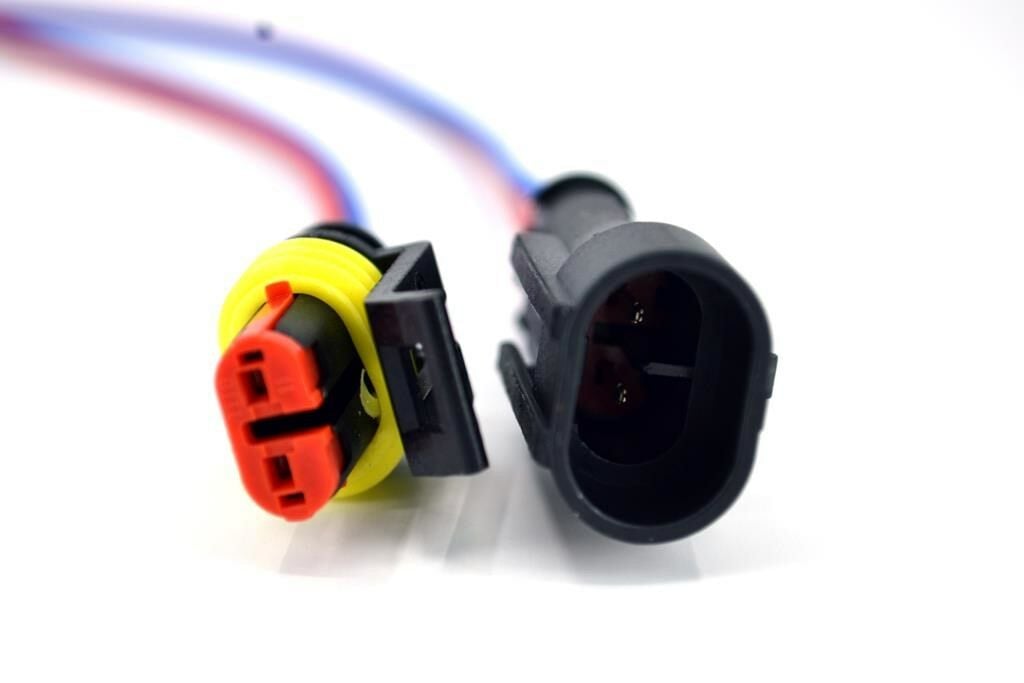 Picture of 1 Takım 2 Kablolu Süper Seal Erkek Dişi Elektrik Bağlantı Soketi MT-09