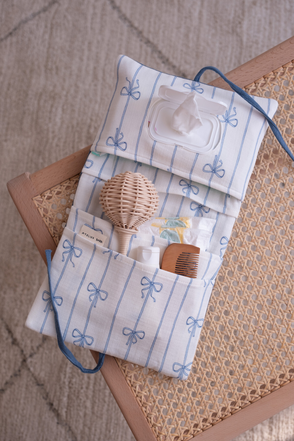 Picture of Bebek Bakım Hediye Seti - Kurdele / Mavi