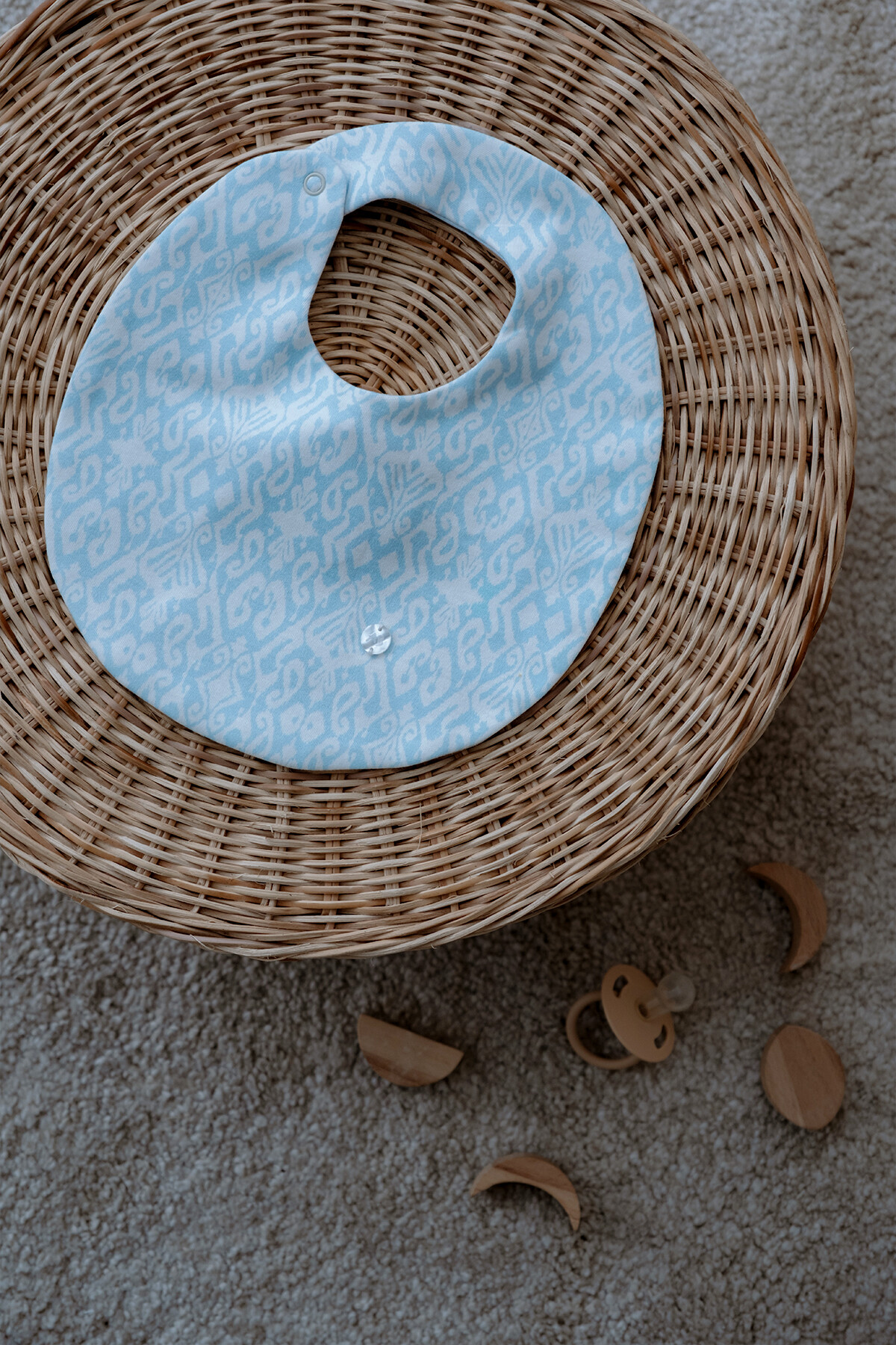 Picture of Bebek Önlüğü - İkat / Mavi