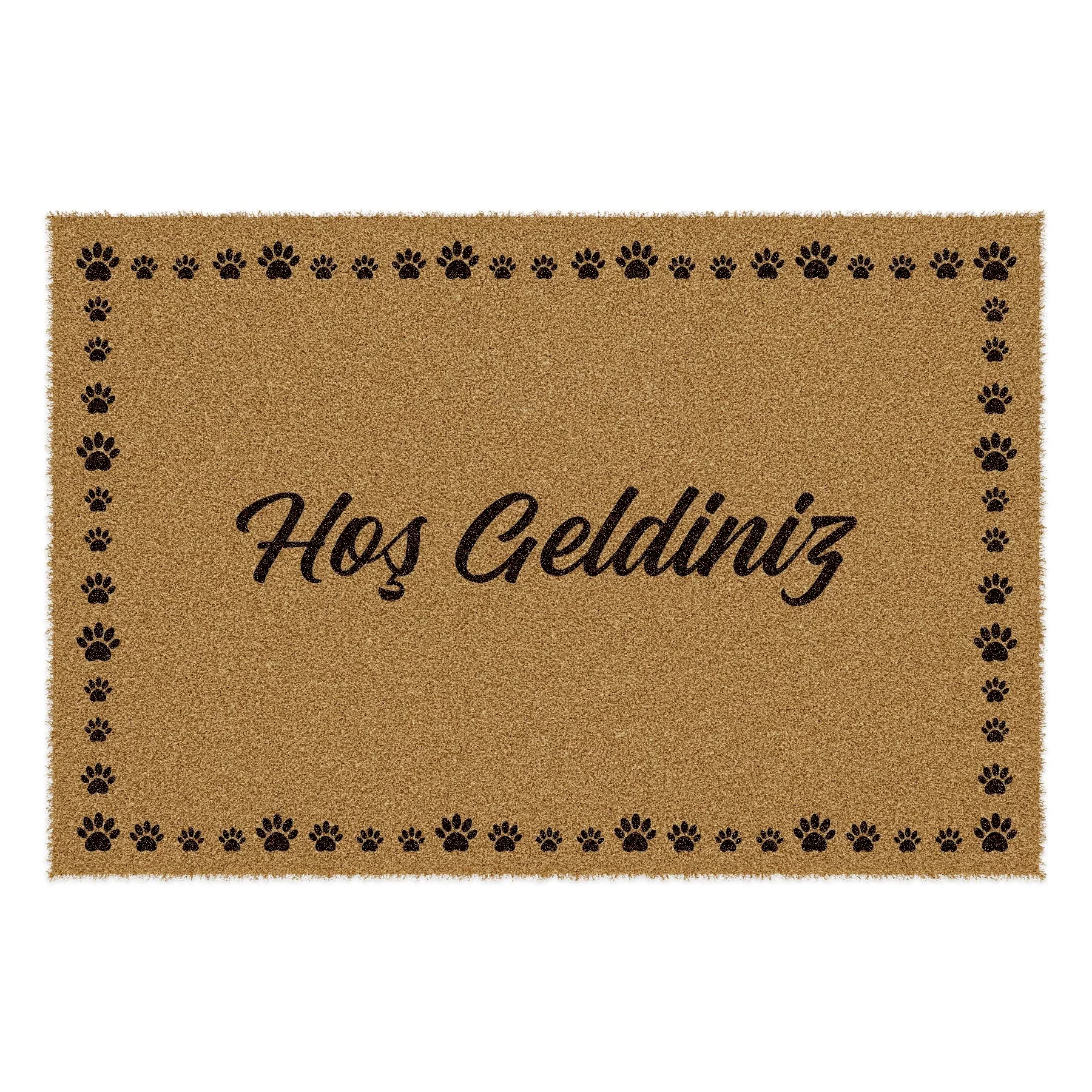 Picture of Decovetro Paspas Hoşgeldiniz Pati Çerçeve Desenli Kapı Önü Paspası 40 x 60 cm