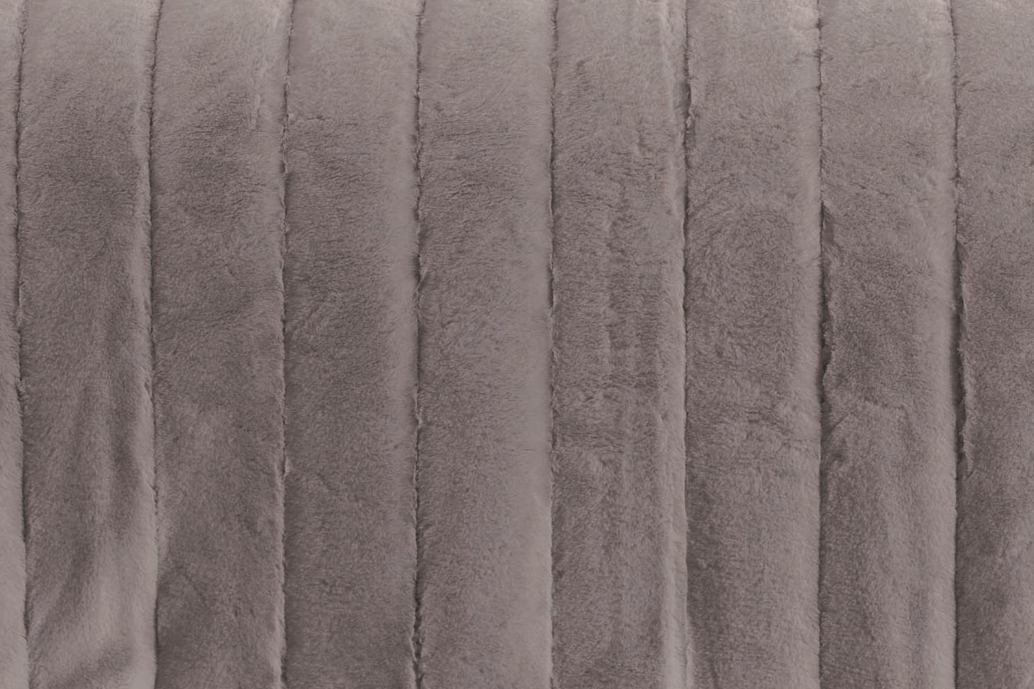 Picture of Merinos Luxe 3 Parça Çift Kişilik Yatak Örtüsü Seti Kutulu 230x250 Çizgili Silver