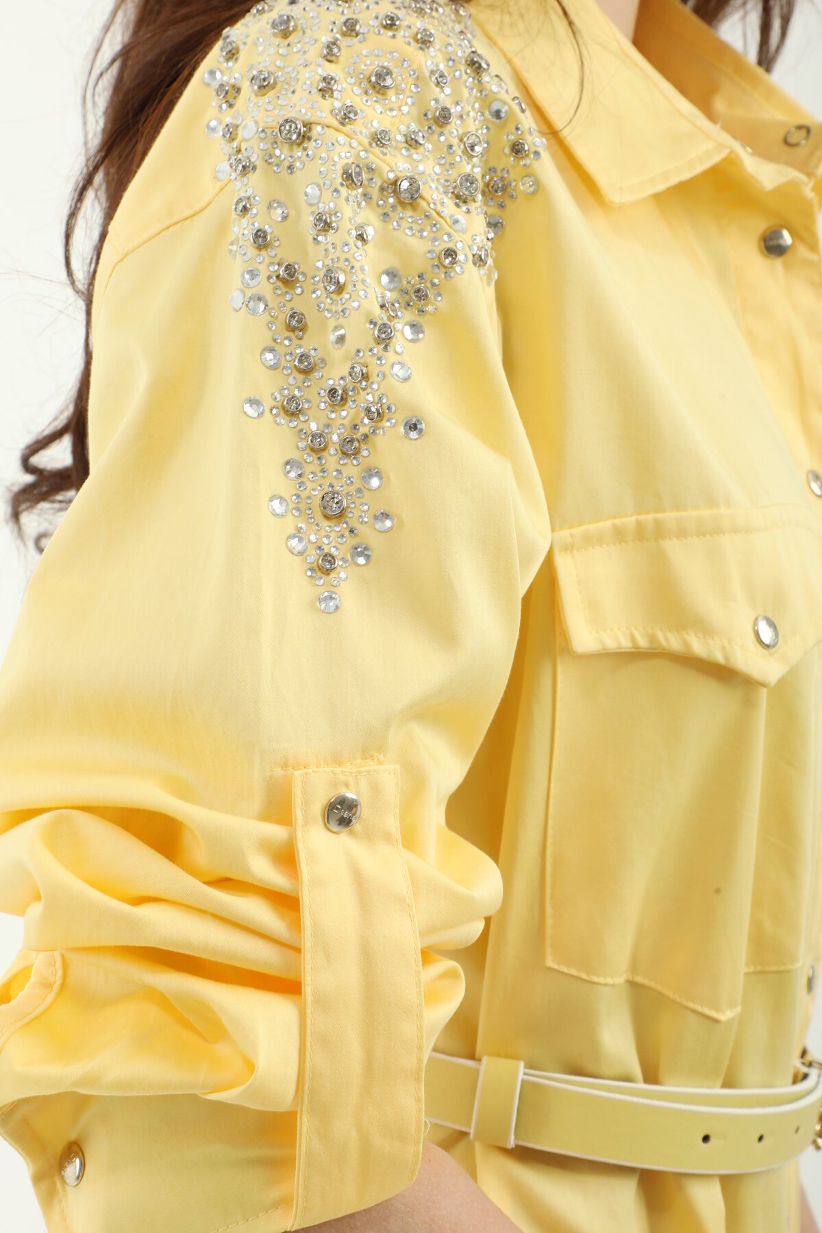 Picture of ELBİSE UZUN POPLİN