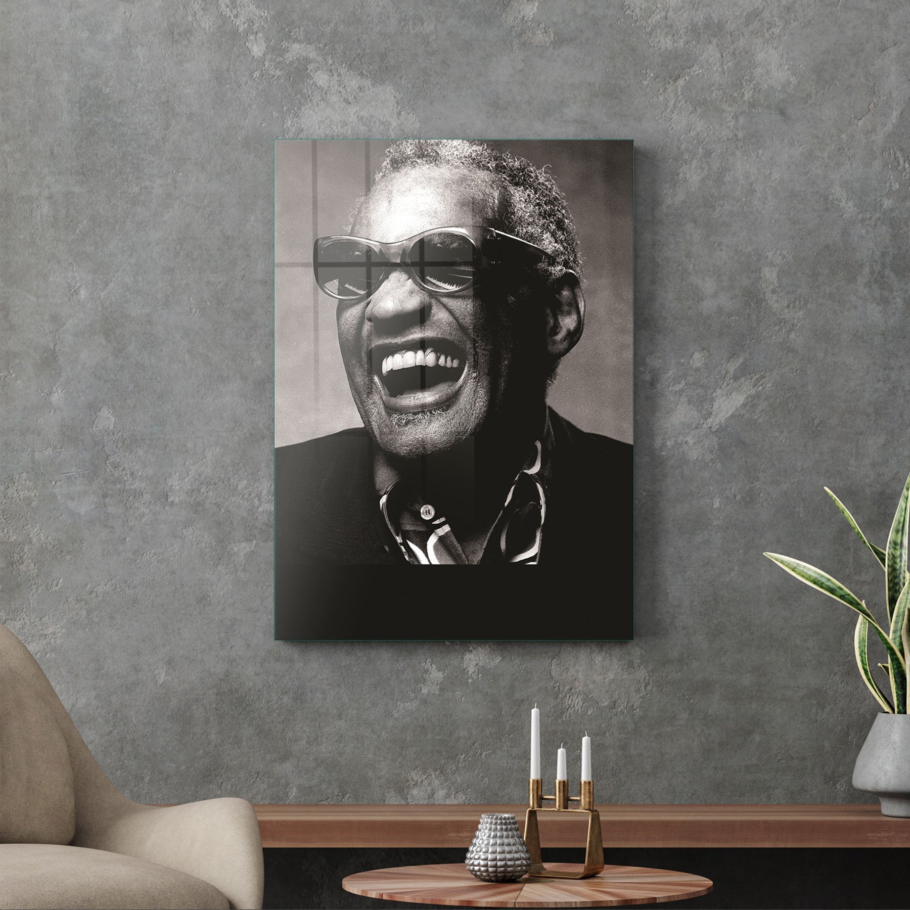 Picture of Decovetro Ray Charles Cam Tablo 70x100 cm
