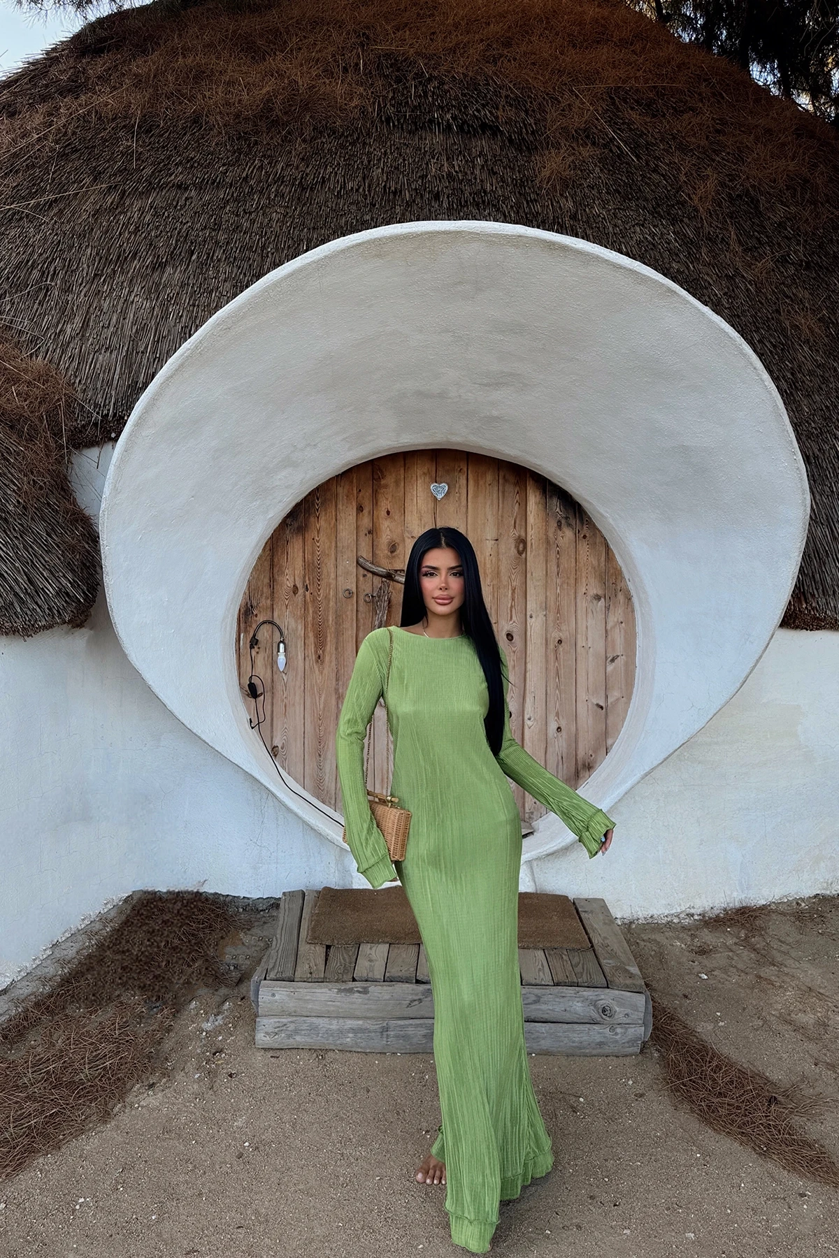 Picture of Green Long Dress