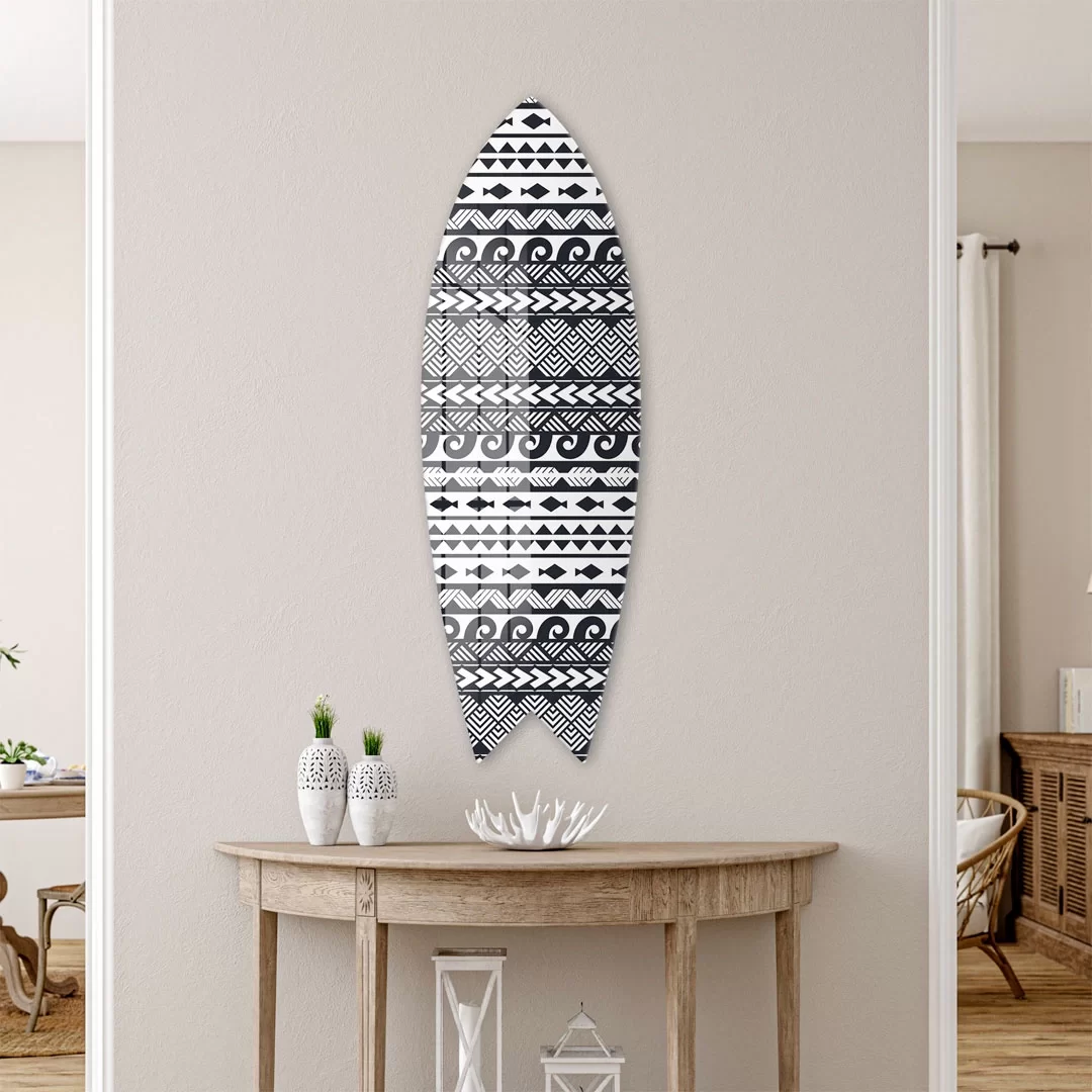 Picture of Decovetro ST 4078 Dekoratif Cam Sörf Tahtası 33x100 Cm