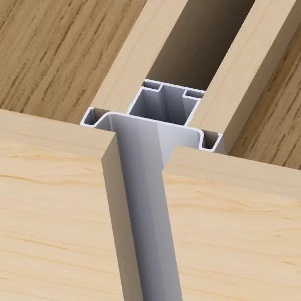 Picture of ALÜMİNYUM DİK ALIN PROFİLİ (ÇİFTLİ)