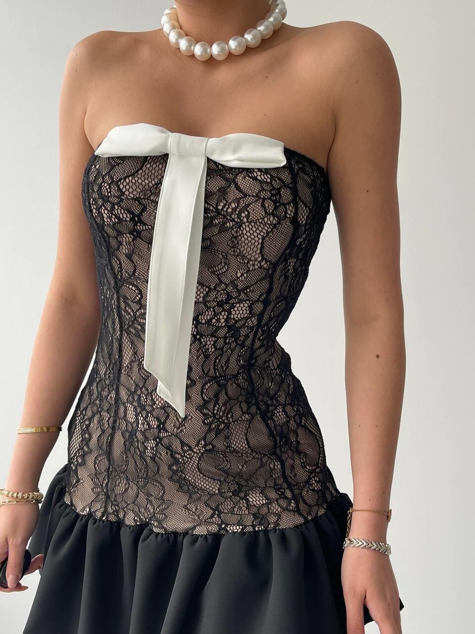 Picture of Vencover Straplez Elbise