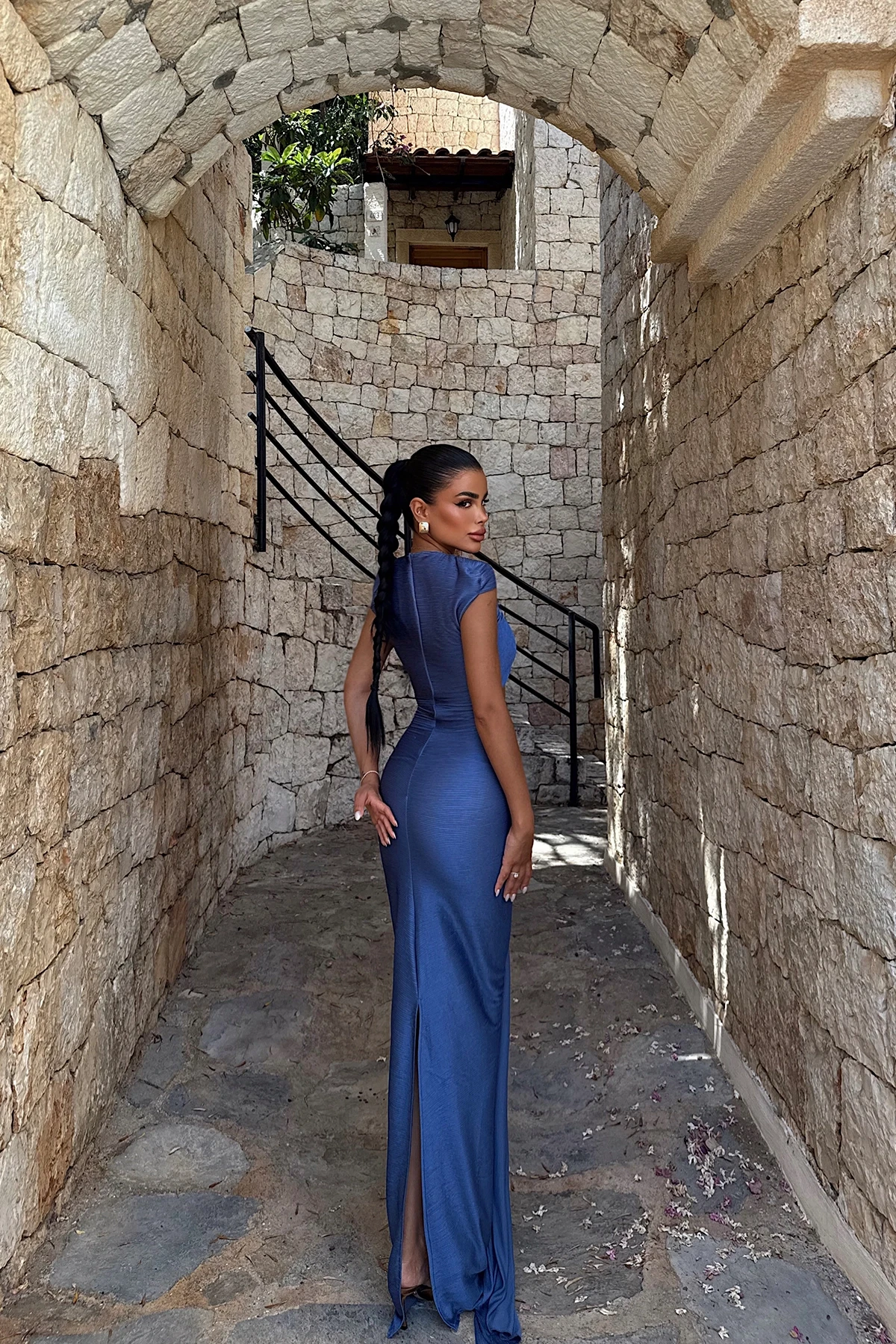 Picture of Indigo Orleans Long Dress