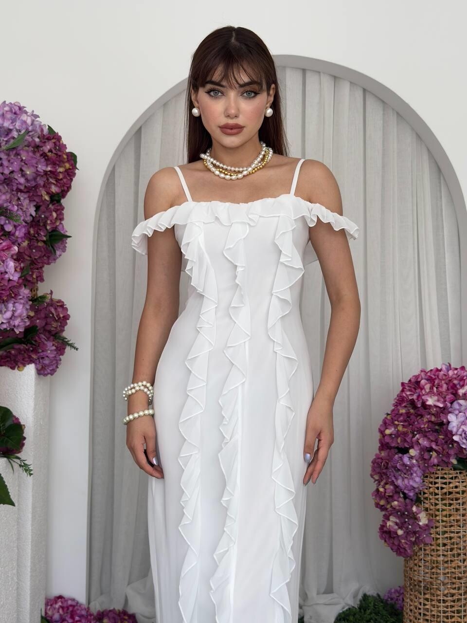 Picture of Enos İp Askılı Elbise