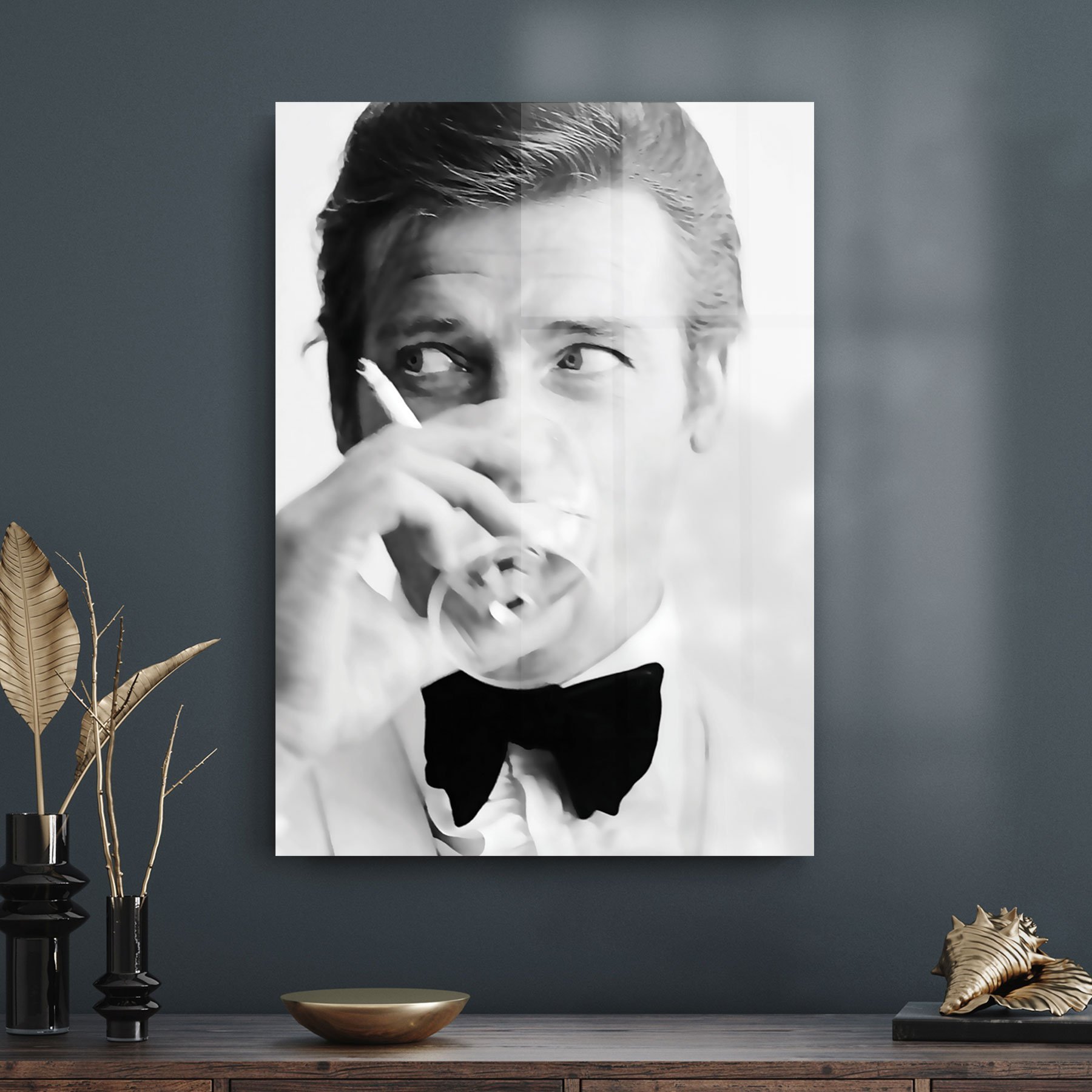 Picture of Decovetro Cam Tablo James Bond 30x40 cm