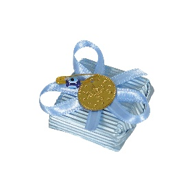 Picture of BLUE GOLD - GIANDUJA FILLED MILK CHOCOLATE 2,25Kg