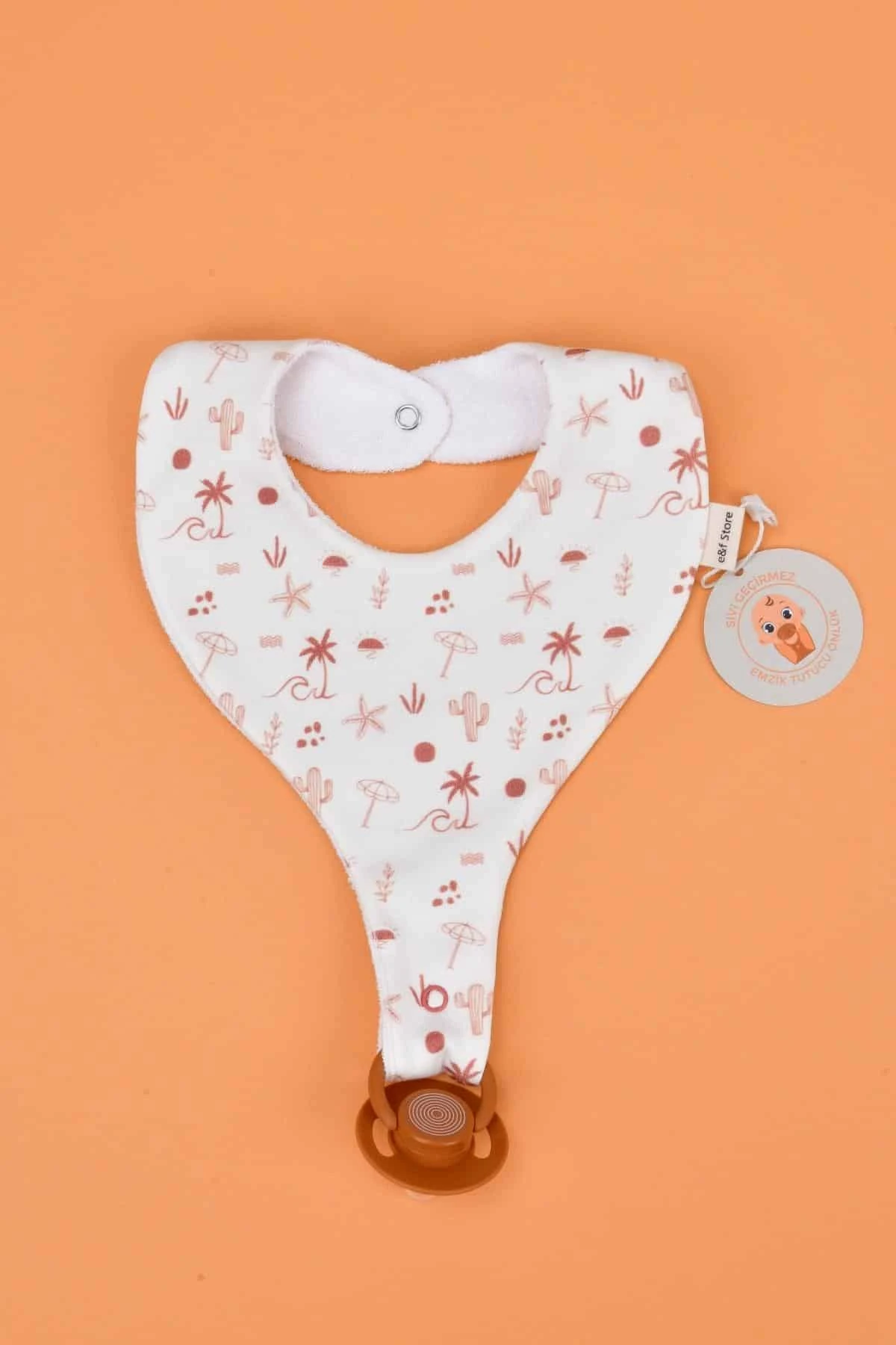 Picture of İkinci Şans - Sıvı Geçirmez Emzik Tutucu Mama Önlüğü - Summer