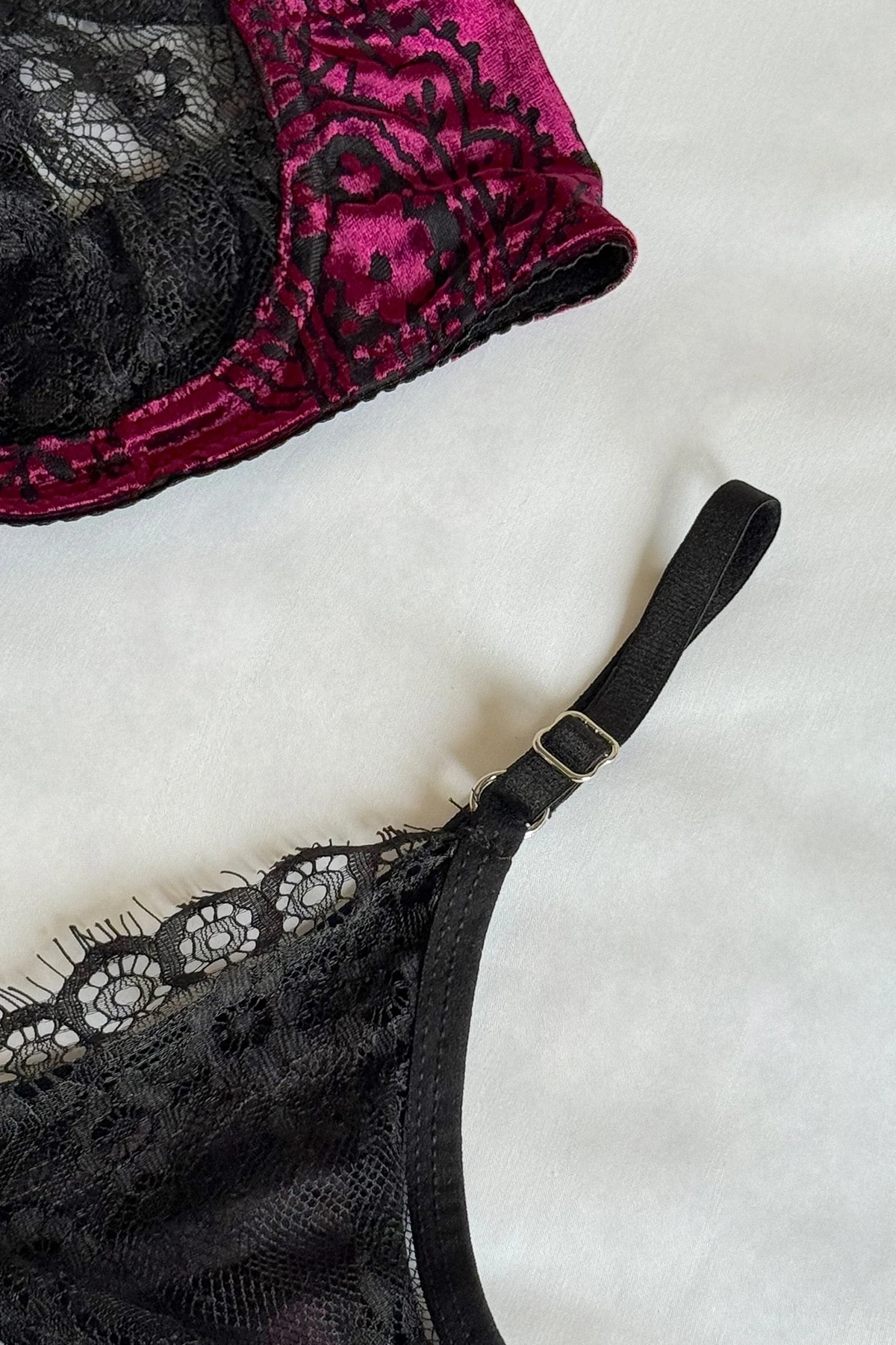 Picture of Purple Lace Detail Underwear