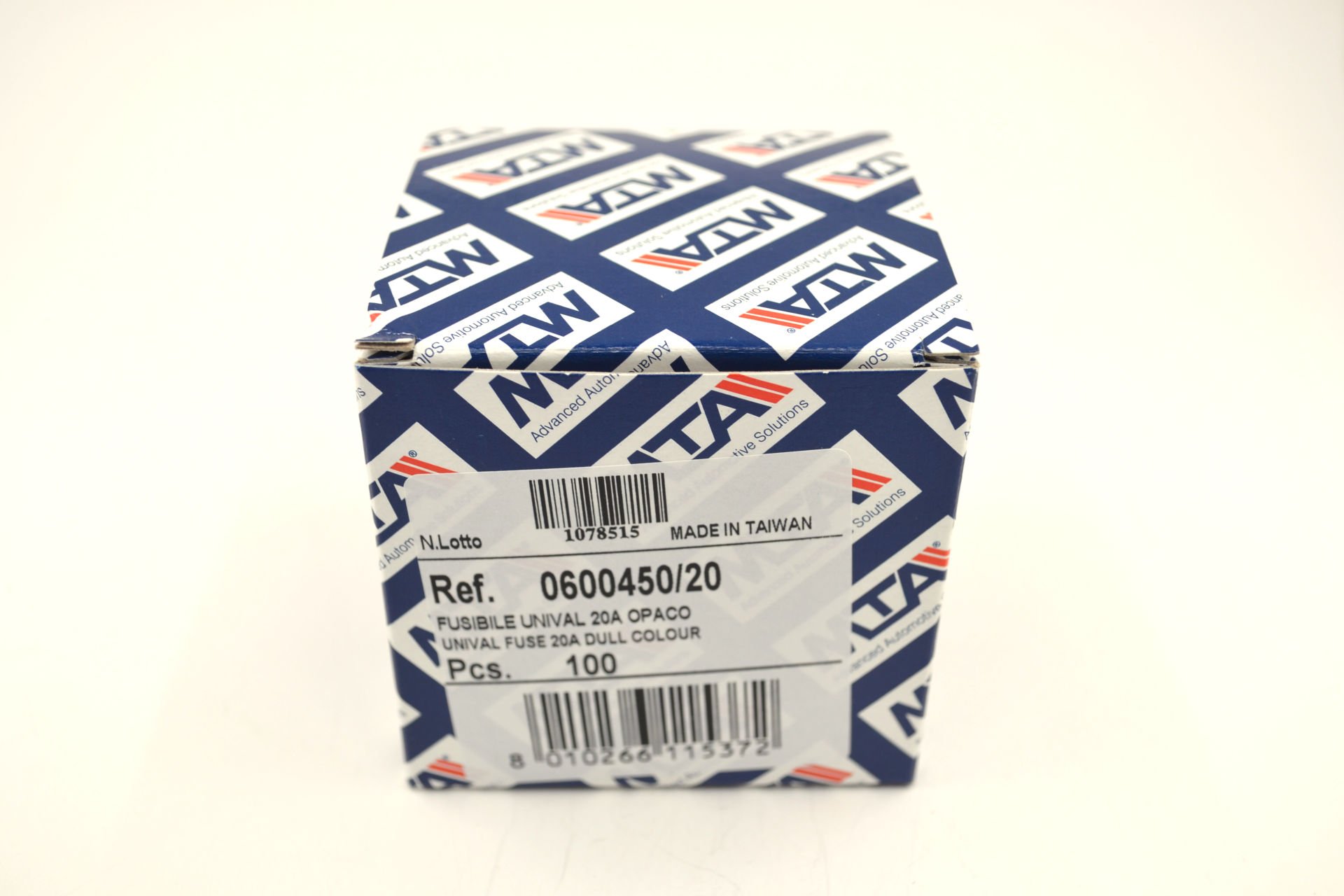 Picture of 100 Adet 20 Amper Sarı Standart Bıçak Sigorta 20A