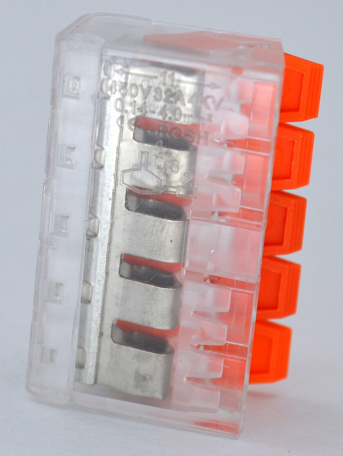 Picture of 50 Adet 5 Li Mandallı Kablo Bağlantı Klemensi Elektrik Buat MT-25