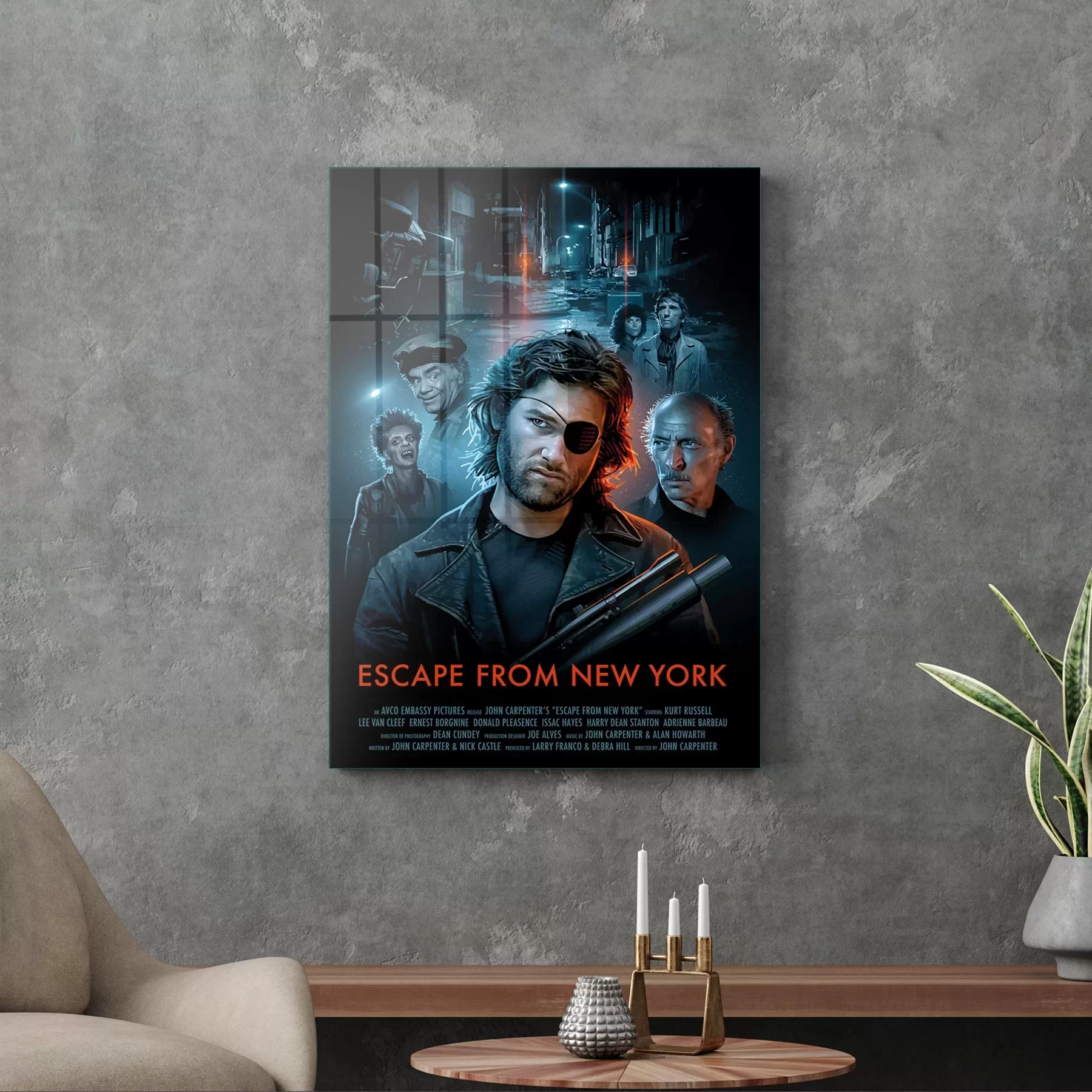 Picture of Decovetro Cam Tablo Escape From New York Film Afişi 70x100 cm