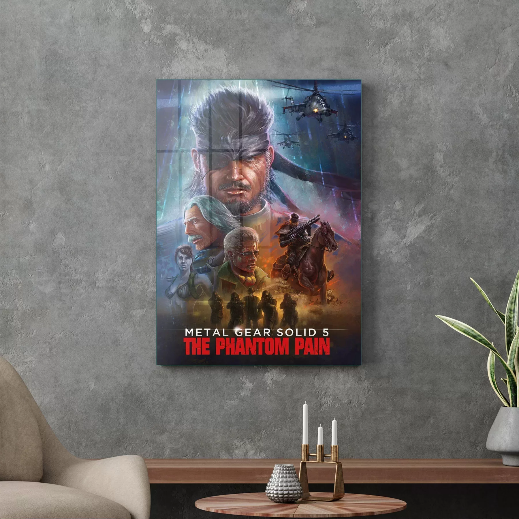 Picture of Decovetro Cam Tablo The Metal Gear Solid 30x40 cm