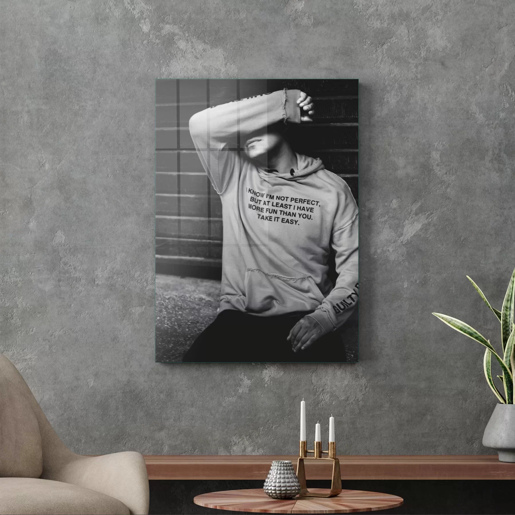 Picture of Decovetro Cam Tablo Not Perfect 70x100 cm