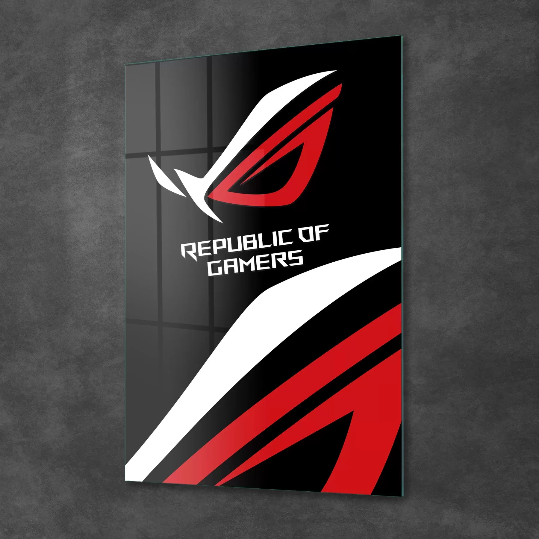 Picture of Decovetro Cam Tablo Republic Of Gamers 50x70 cm