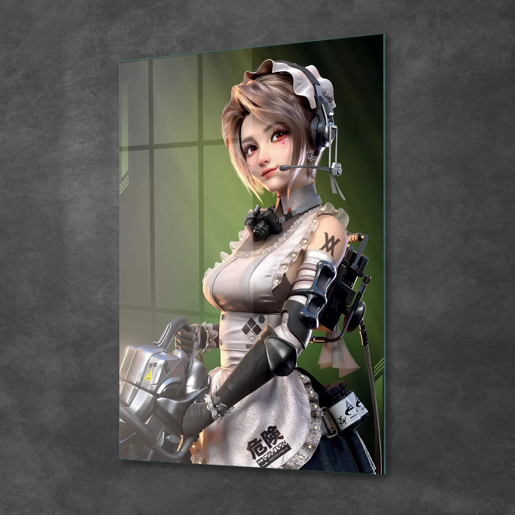 Picture of Decovetro Cam Tablo Anime Girl Warior 30x40 cm