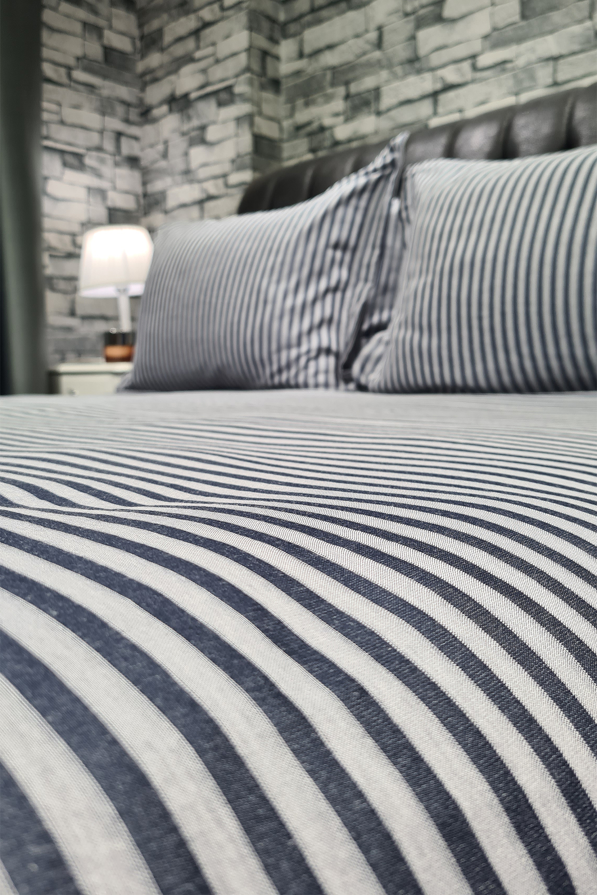 Picture of Zebra Çift Kişilik 6 Parça Nevresim Takımı Gri