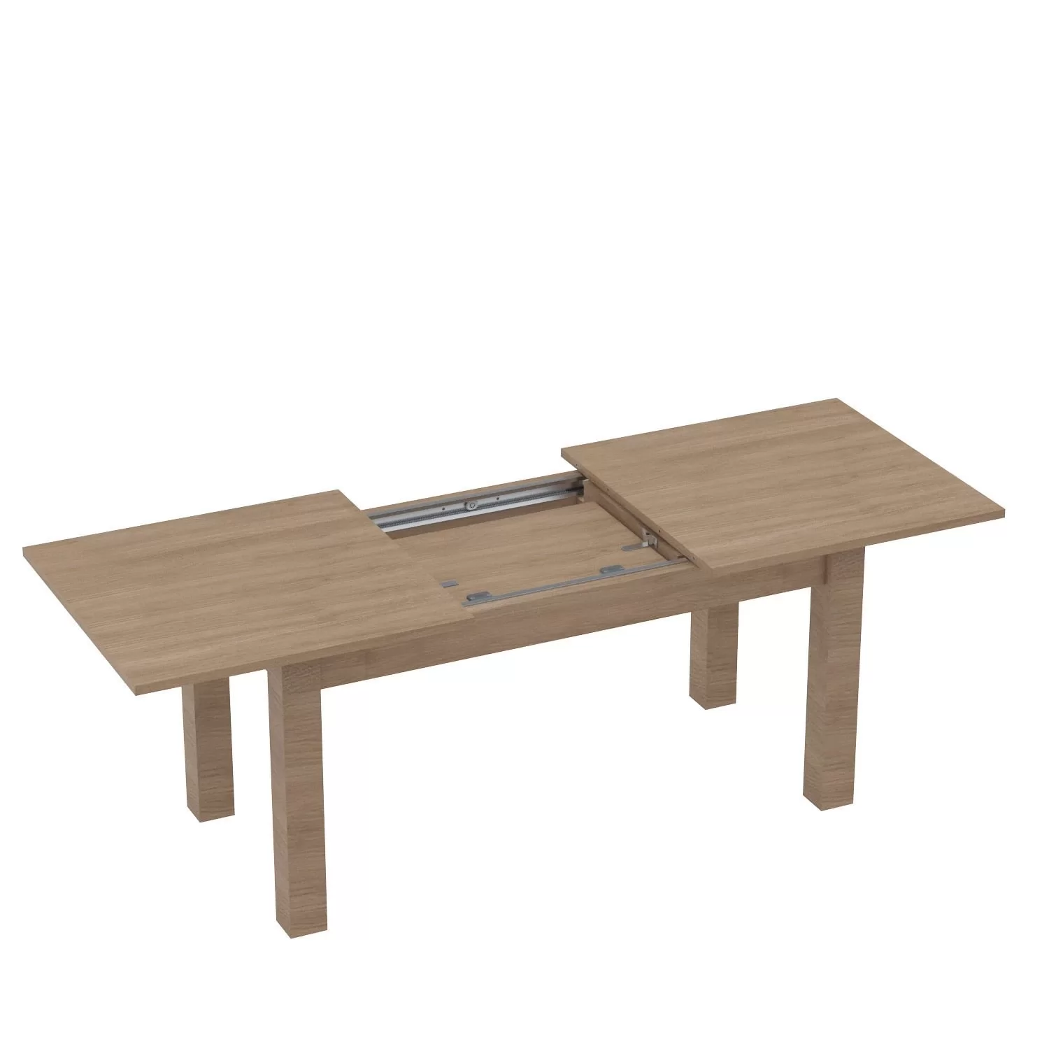 Picture of EMR Alüminyum Çift Kapaklı Eş Zamanlı Masa Rayı