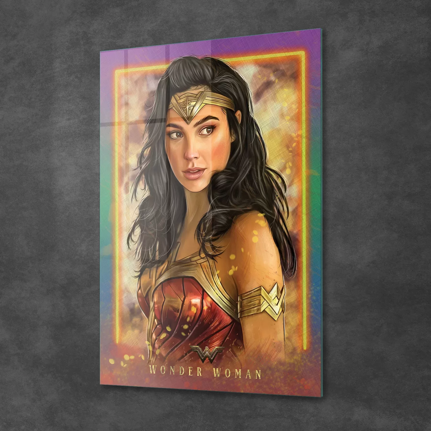 Picture of Decovetro Cam Tablo Wonder Woman 30x40 cm