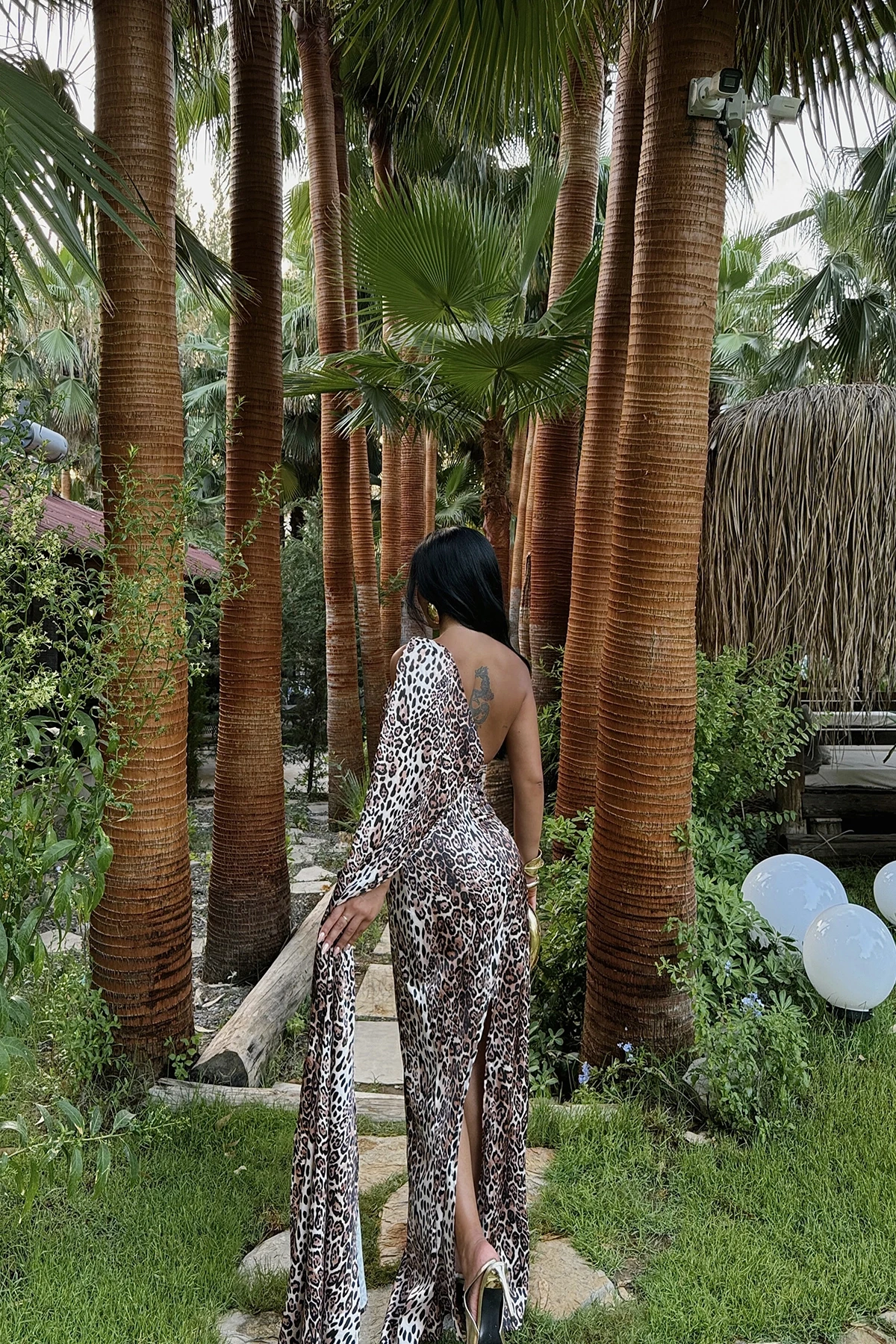 Picture of Pardus Satin Dress Dress