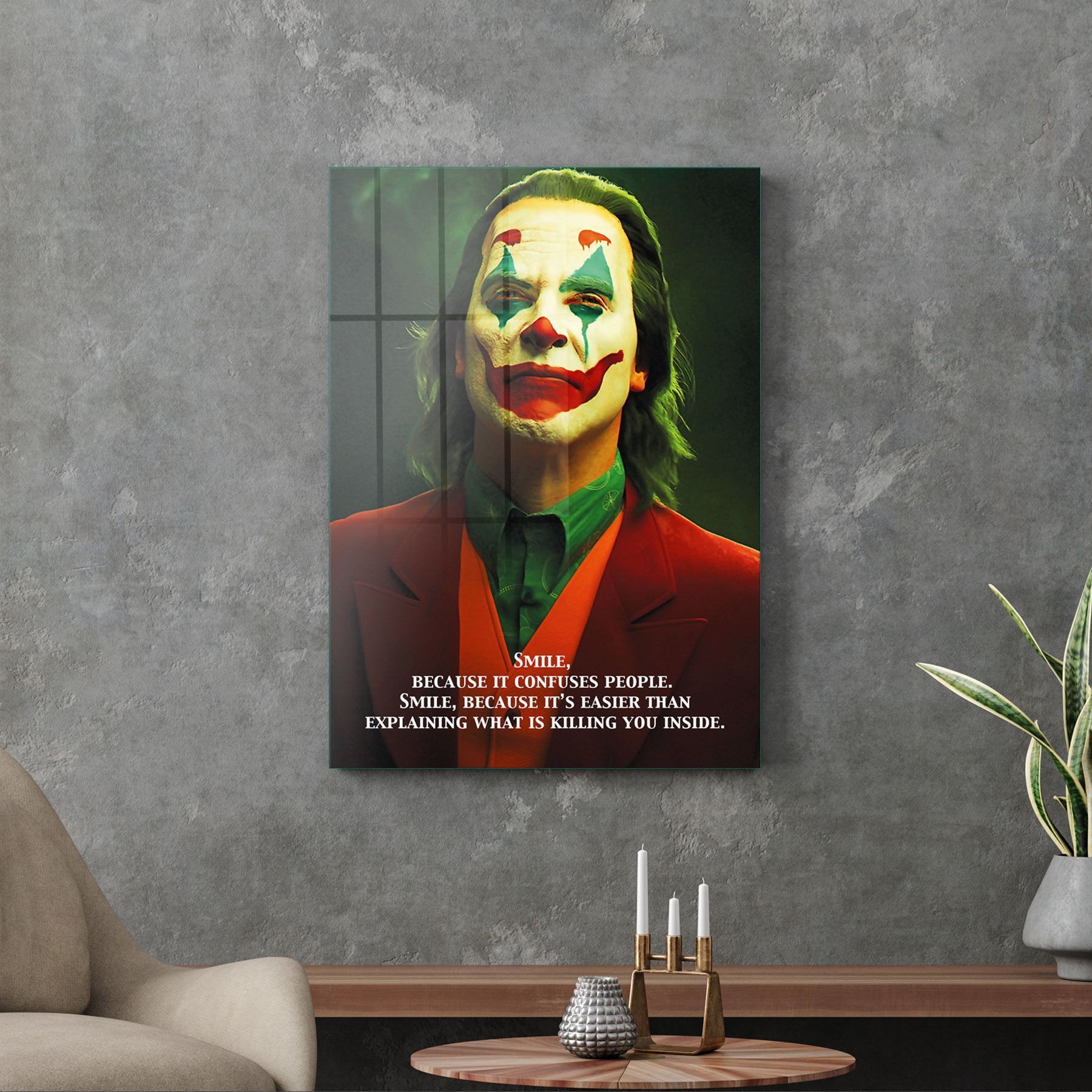 Picture of Decovetro Cam Tablo Joker 70x100 cm