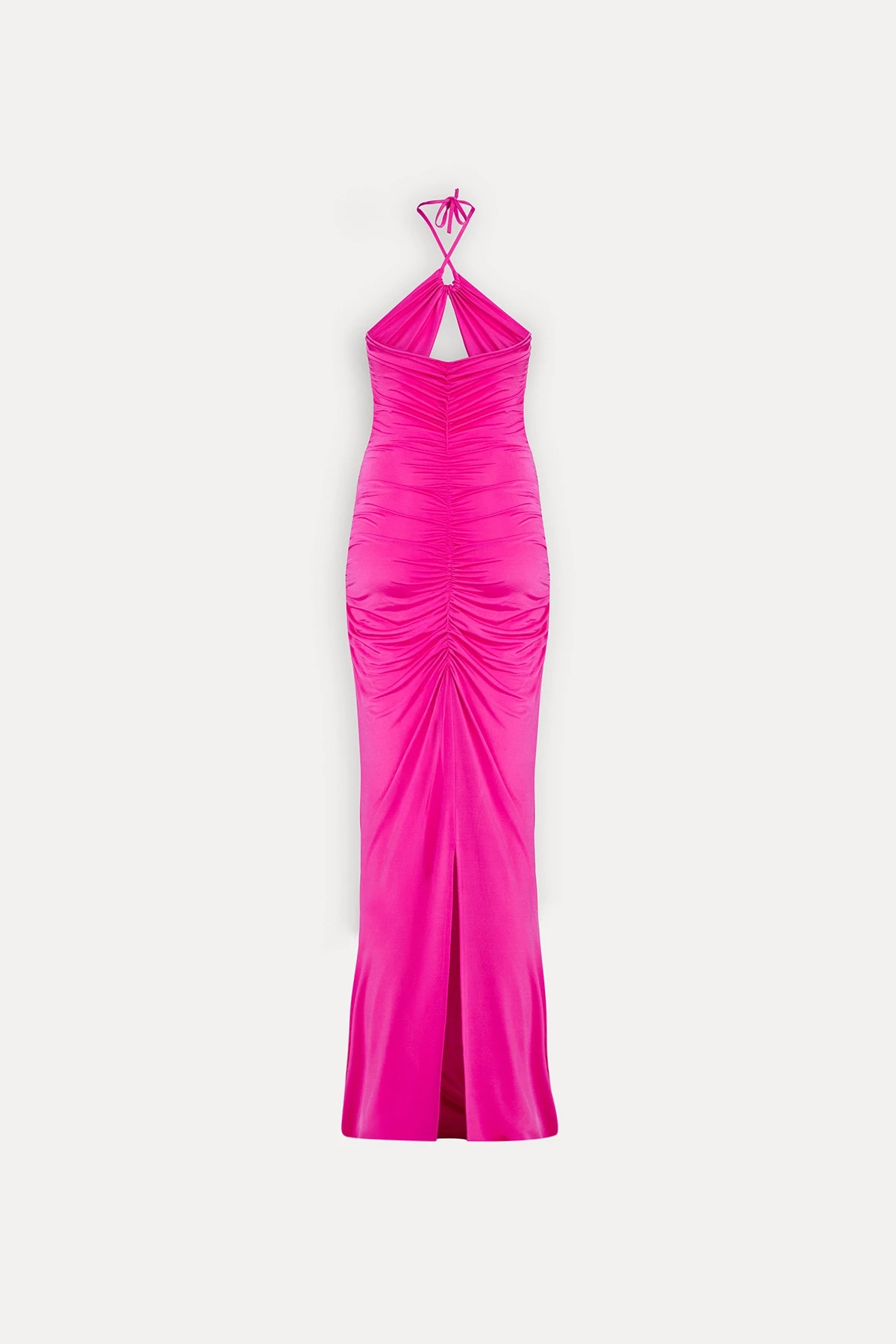 Picture of Fuchsia Back Detail Dress