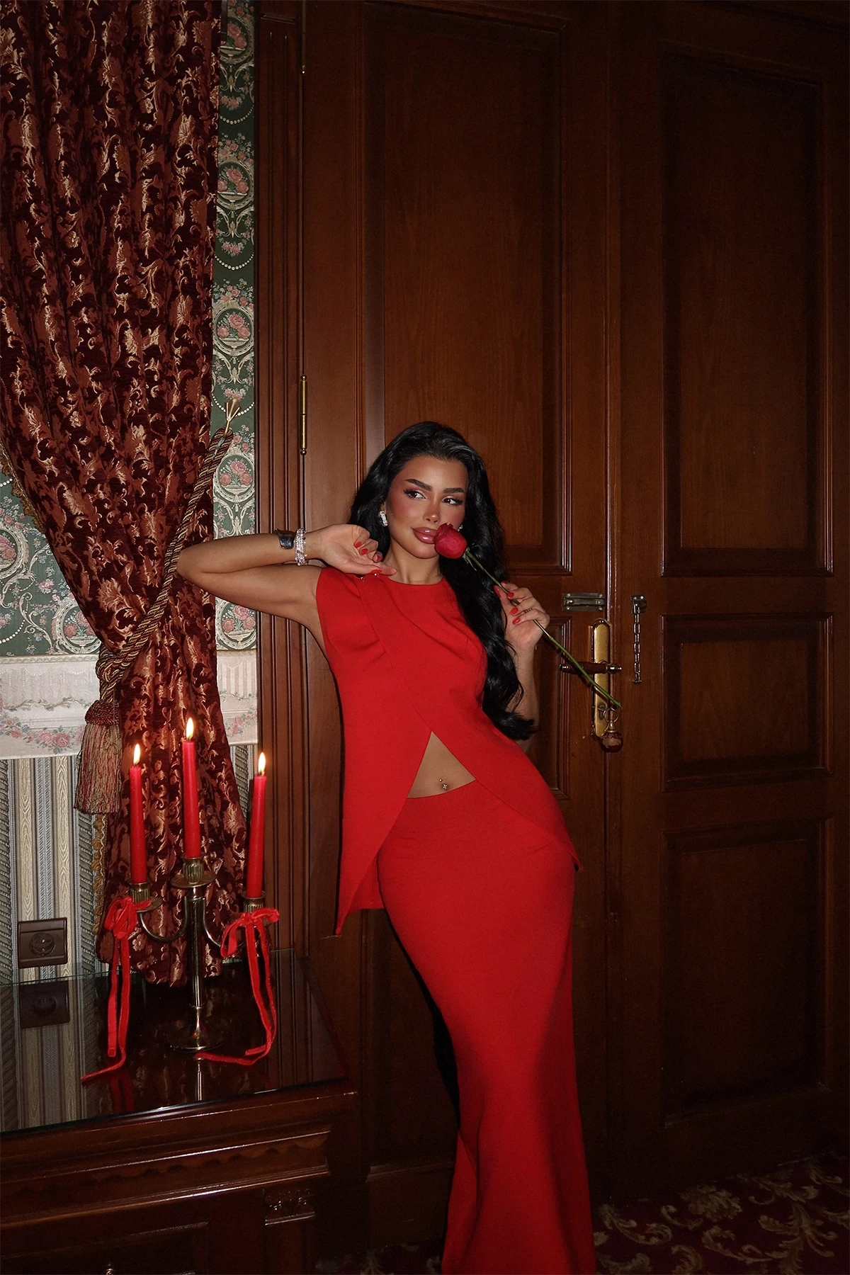 Picture of Red Salvatore Suit