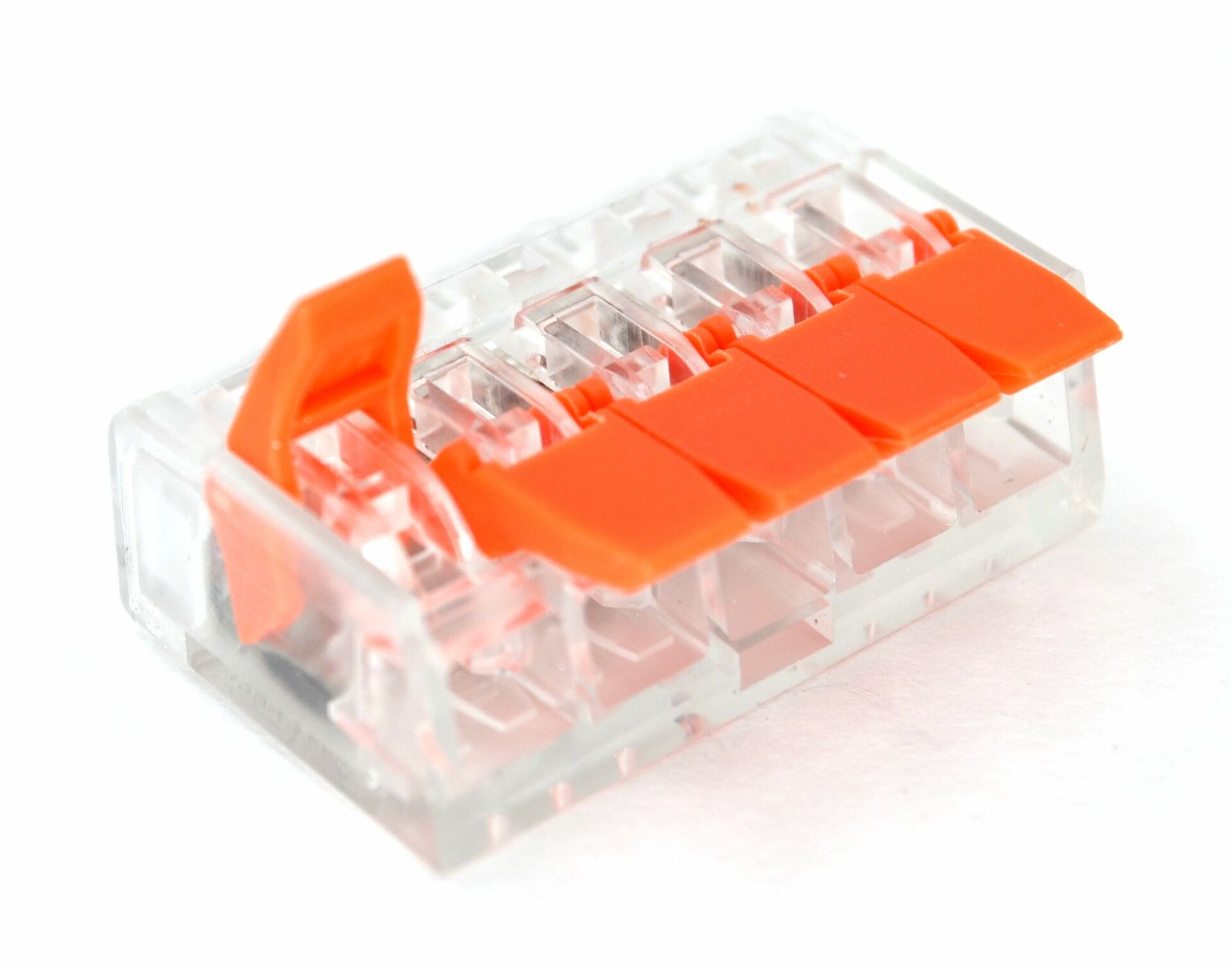 Picture of 50 Adet 5 Li Mandallı Kablo Bağlantı Klemensi Elektrik Buat MT-25