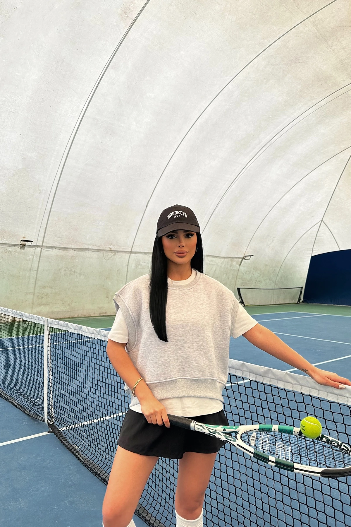 Picture of Gray Alice Zero Sleeve Sweat