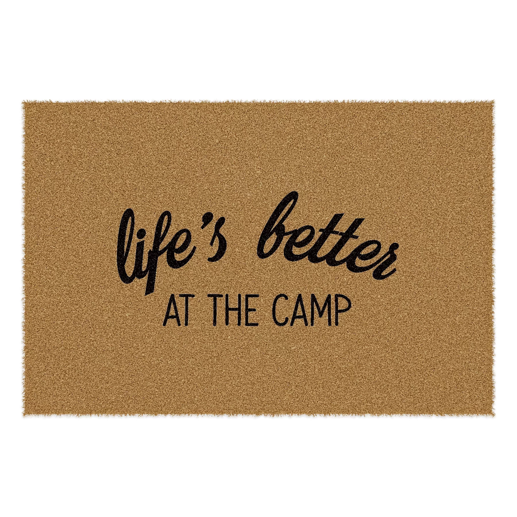 Picture of Decovetro Paspas Life Is Better At The Camp Desenli Kapı Önü Paspası 40 x 60 cm