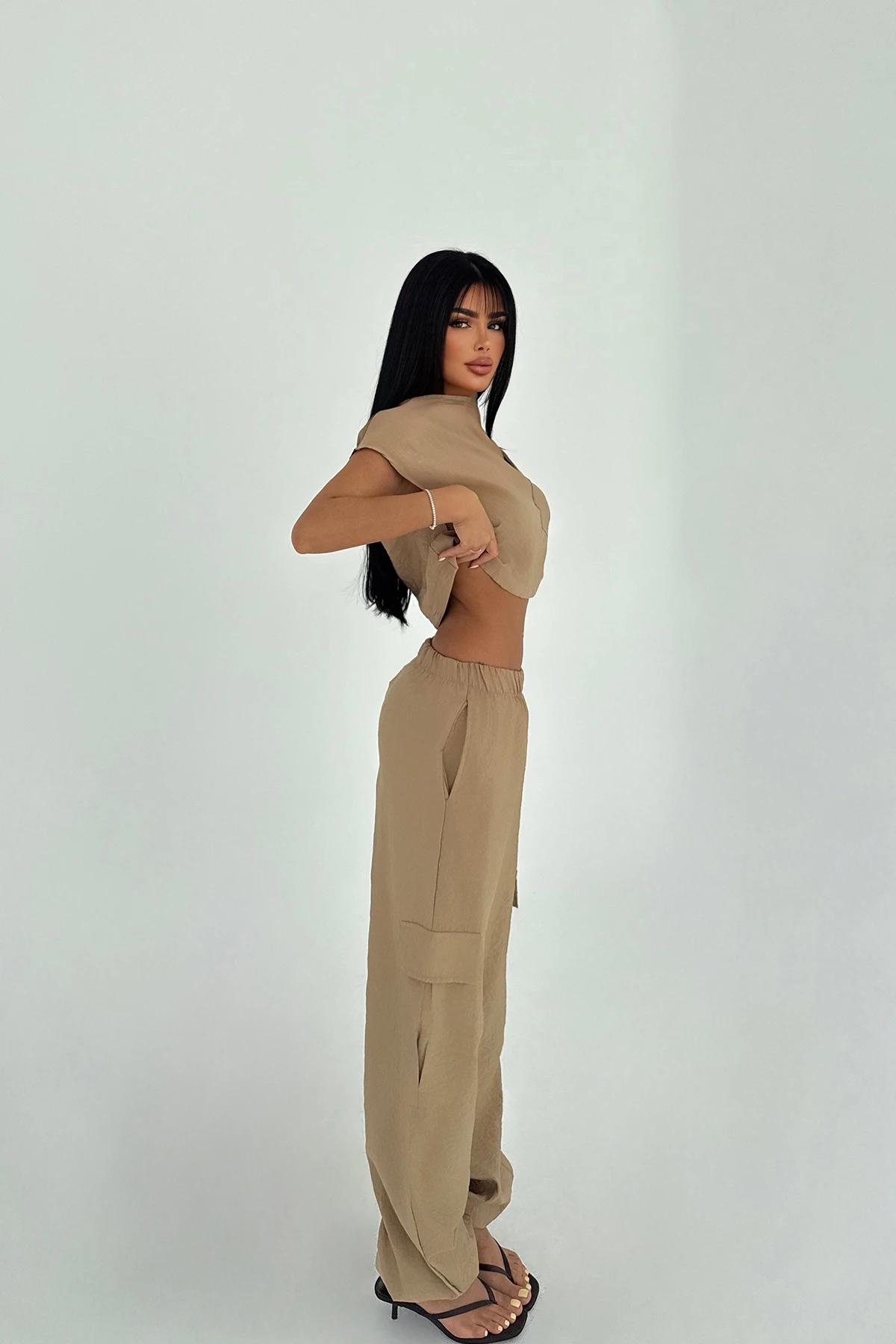 Picture of Toprak Pocket Detailed Trousers Suit