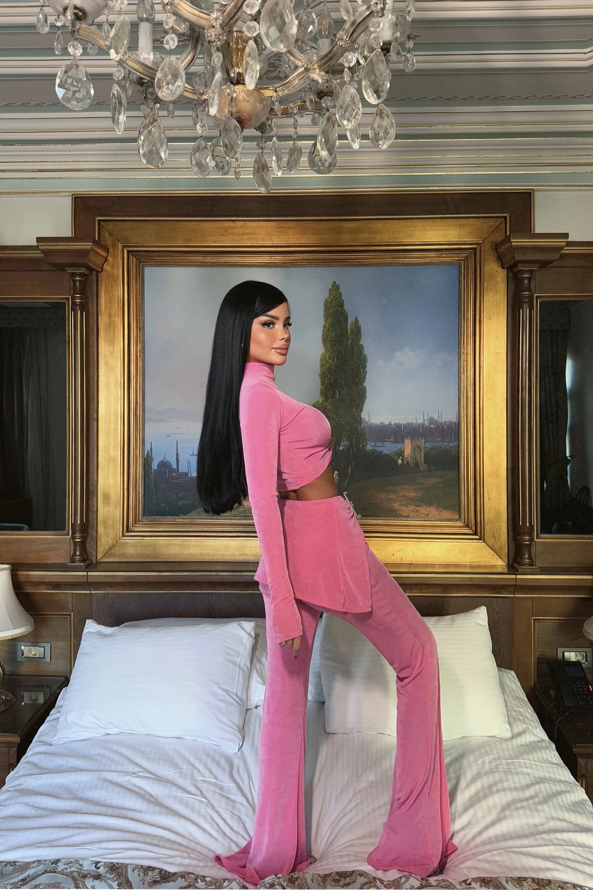 Picture of Pink Tiani Stone Accessory Set