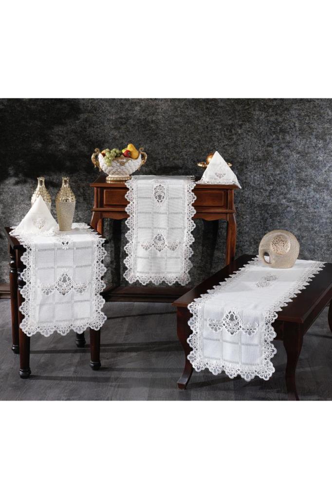 Picture of Sahra 5 Parça Salon Takımı Krem