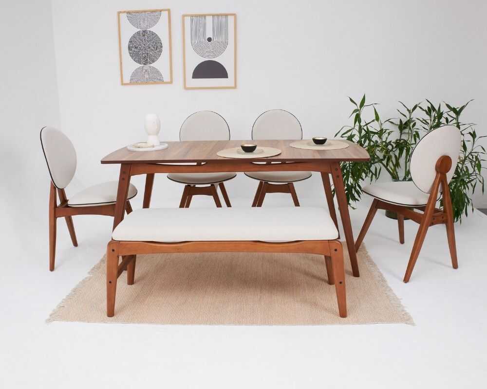 Picture of Touch 4 Sandalye 1 Bench 1 Masa (80x160)