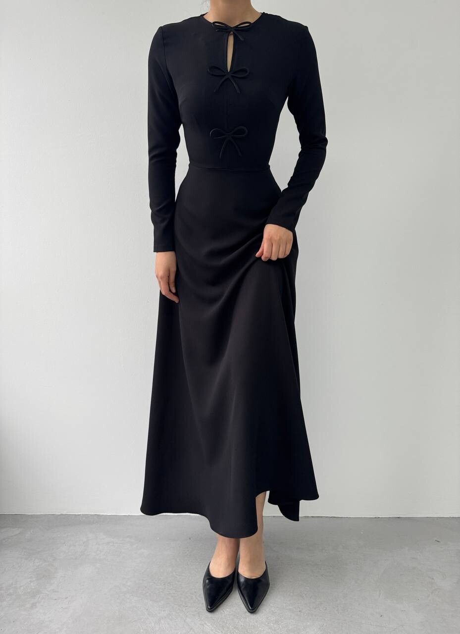 Picture of Ofse Fiyonk Detaylı Elbise