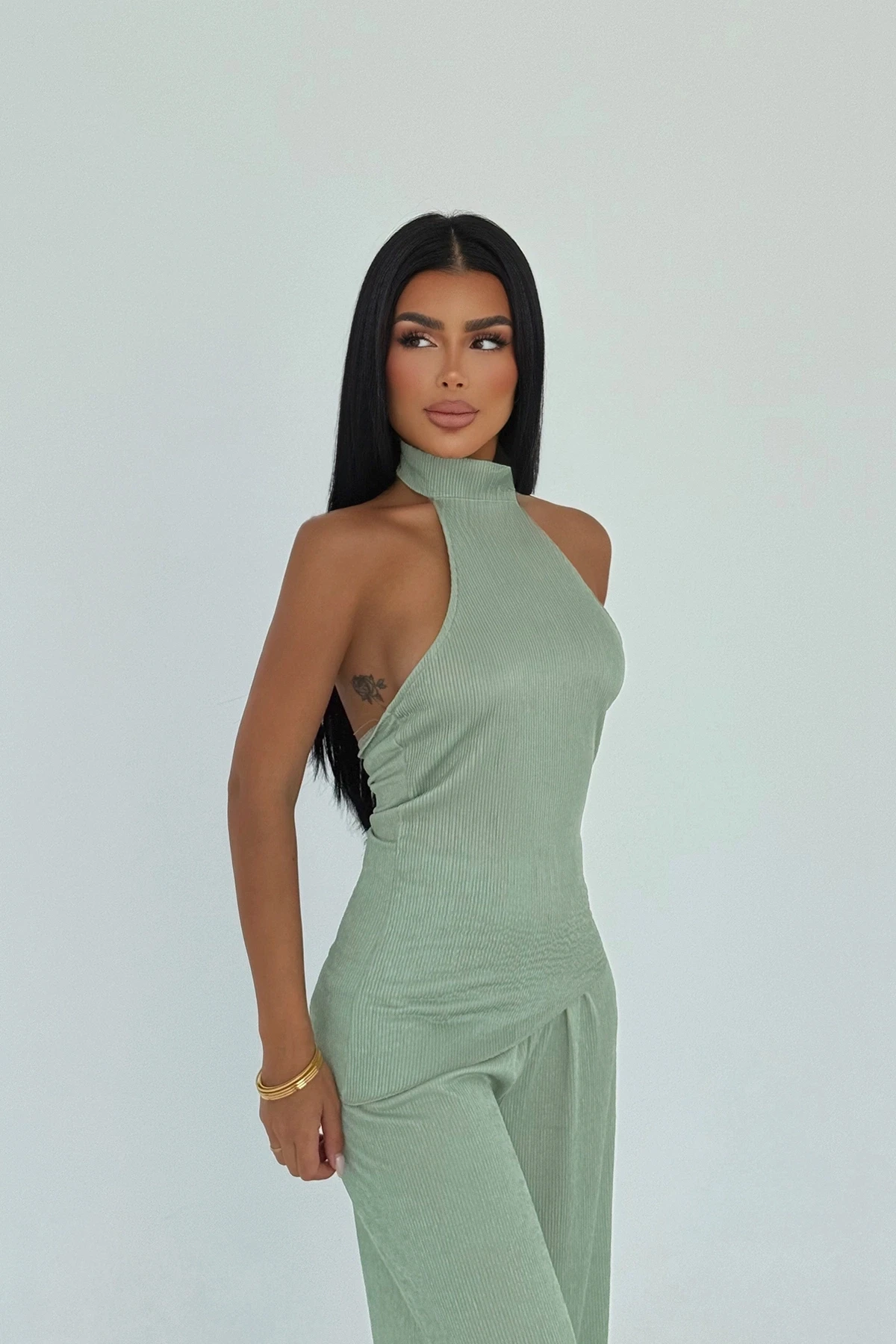 Picture of Khaki Trouser Suit