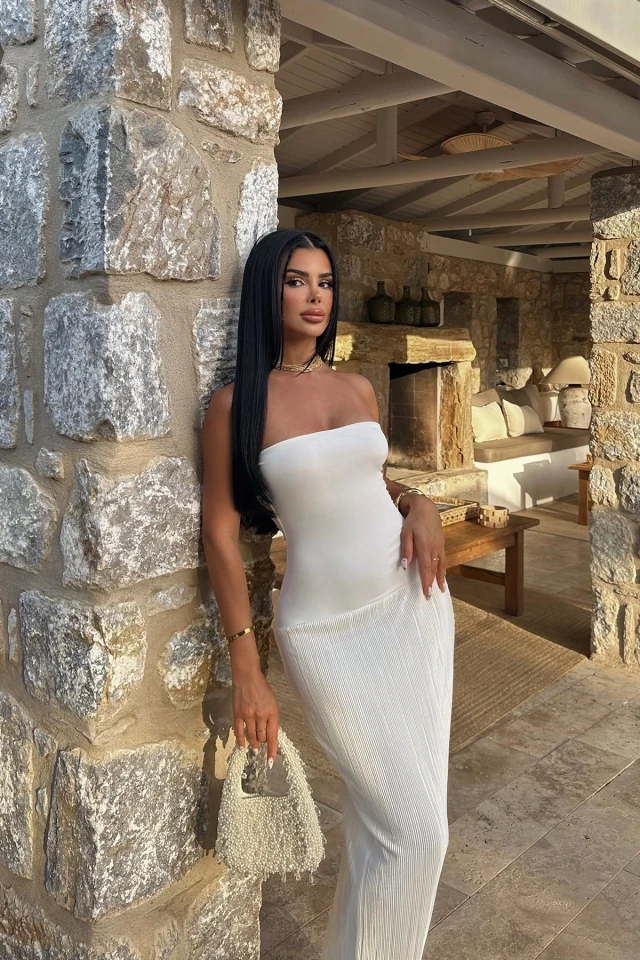 Picture of White Samantha Maxi Dress