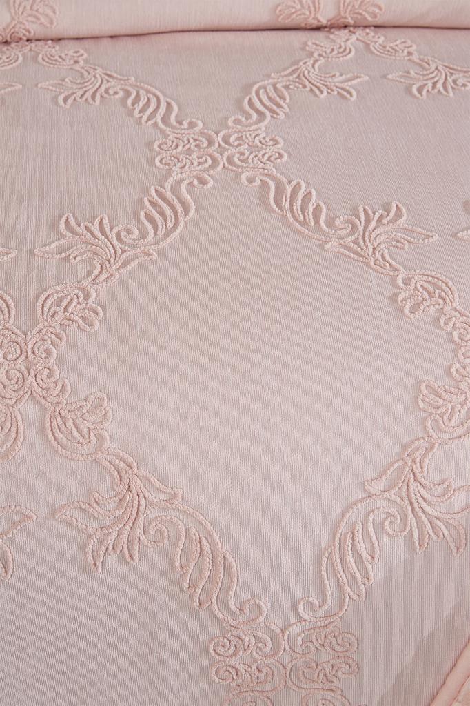 Picture of Çeyiz Diyarı Sahra 10 Parça Battaniyeli Çeyiz Seti Pudra