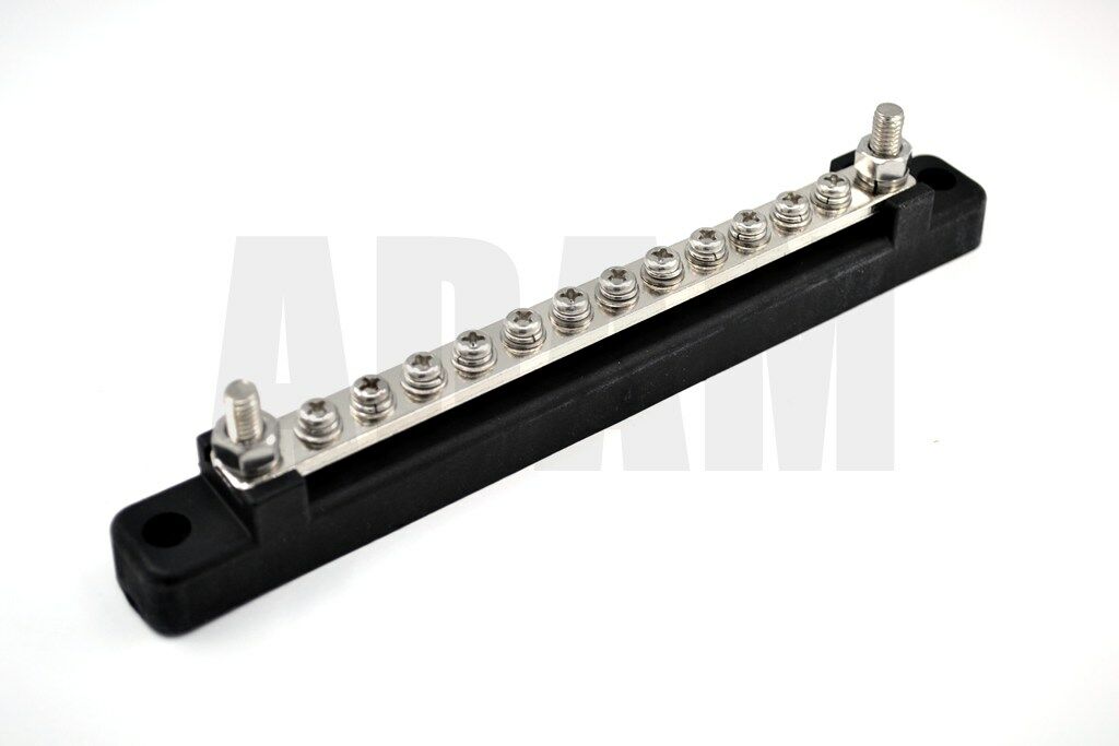 Picture of Uzun Şase Terminali 150A 12 Vidalı 2XM6 Kutuplu MT-ST150AU