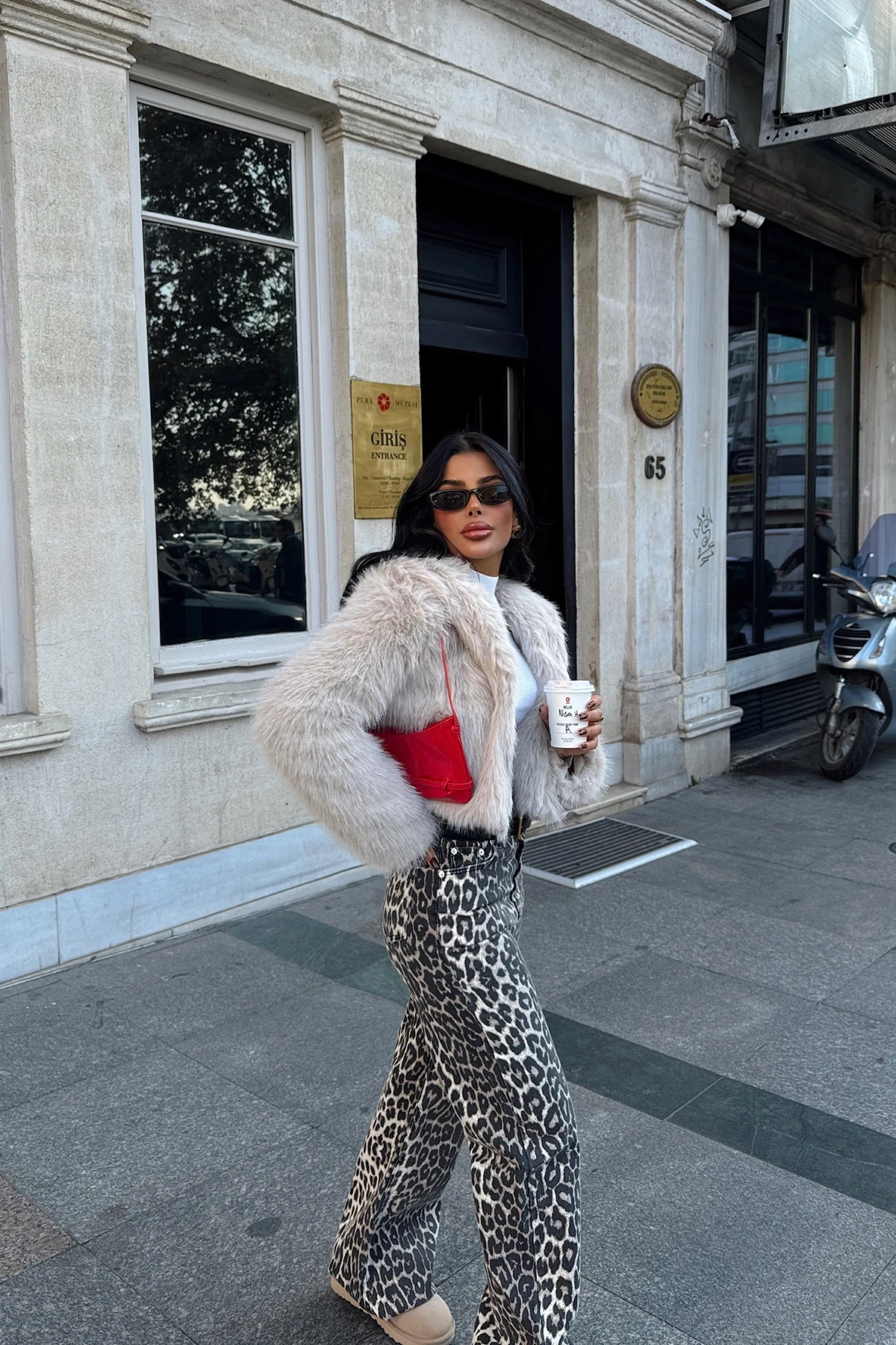 Picture of Cream Hooded Fur