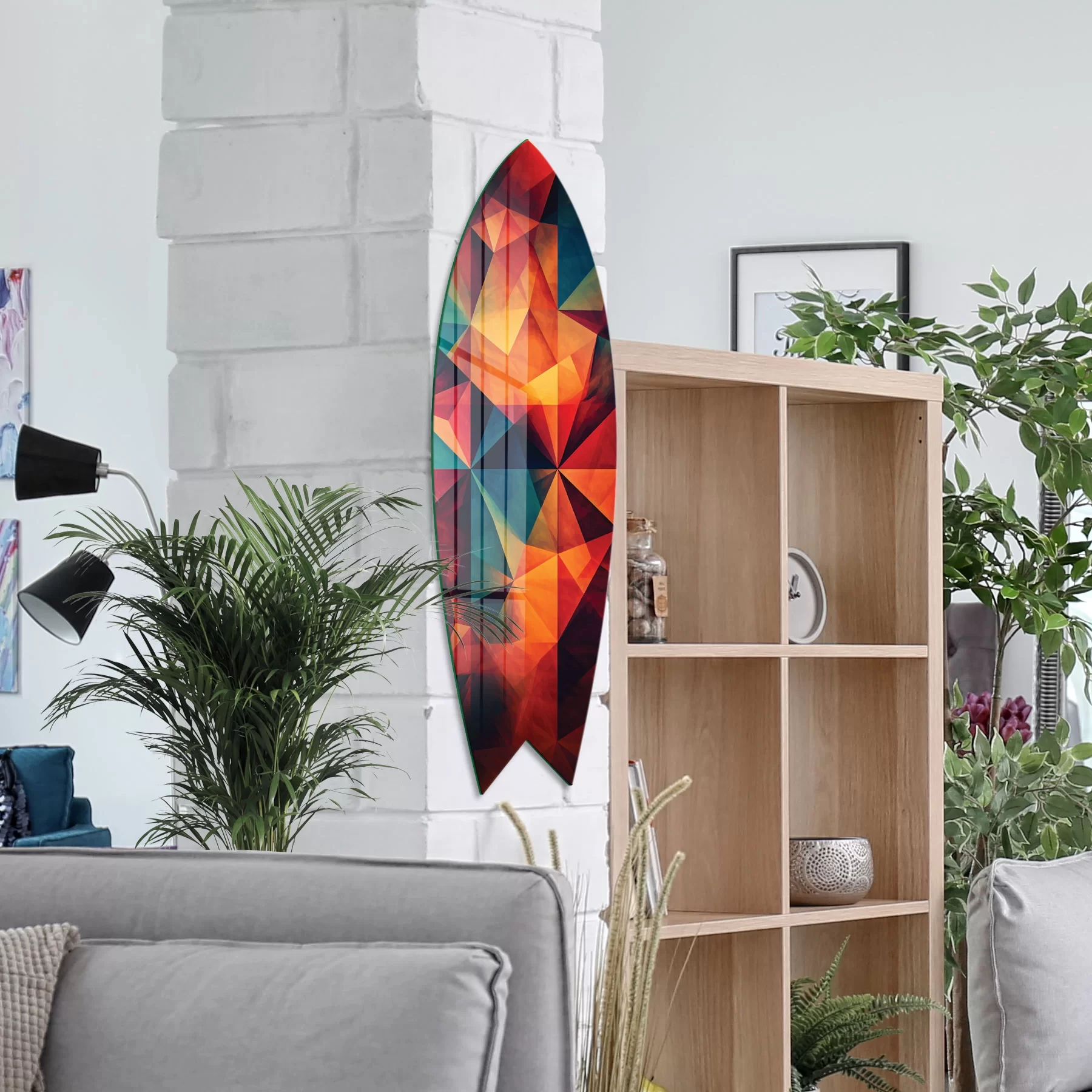 Picture of Decovetro ST 4120 Dekoratif Cam Sörf Tahtası 33x100 Cm