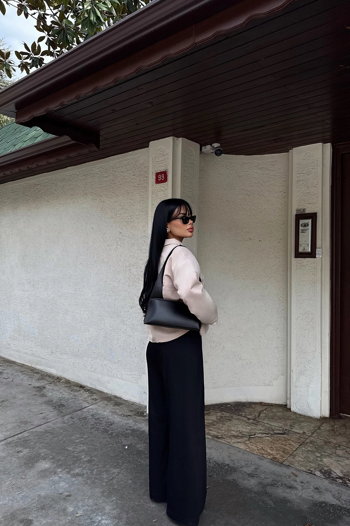 Picture of Cream Buttoned Front Jacket