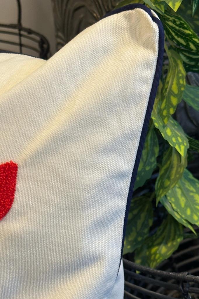 Picture of Lale Lüx Nakışlı Keten Kırlent Kılıfı 45x45 cm